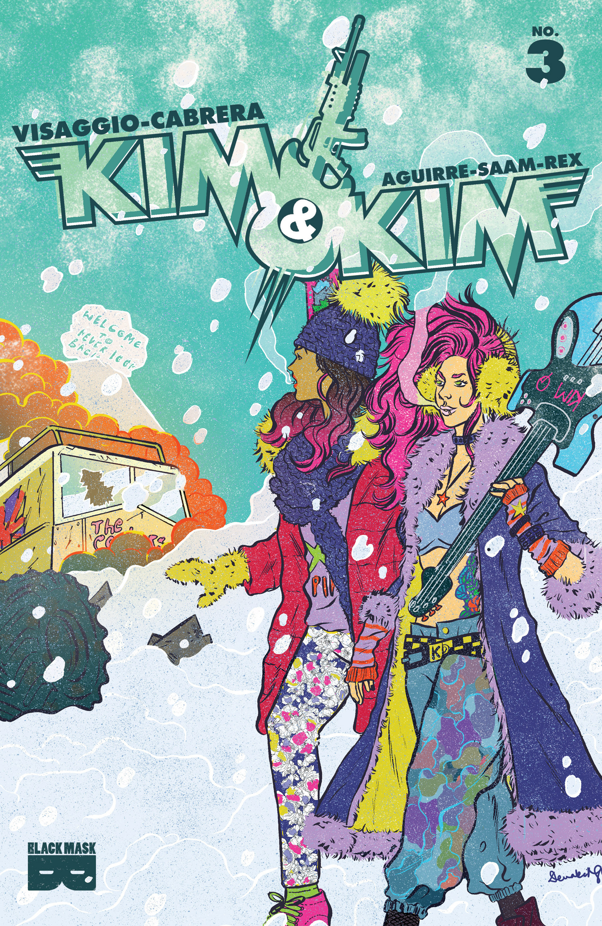 Read online Kim & Kim comic -  Issue #3 - 1