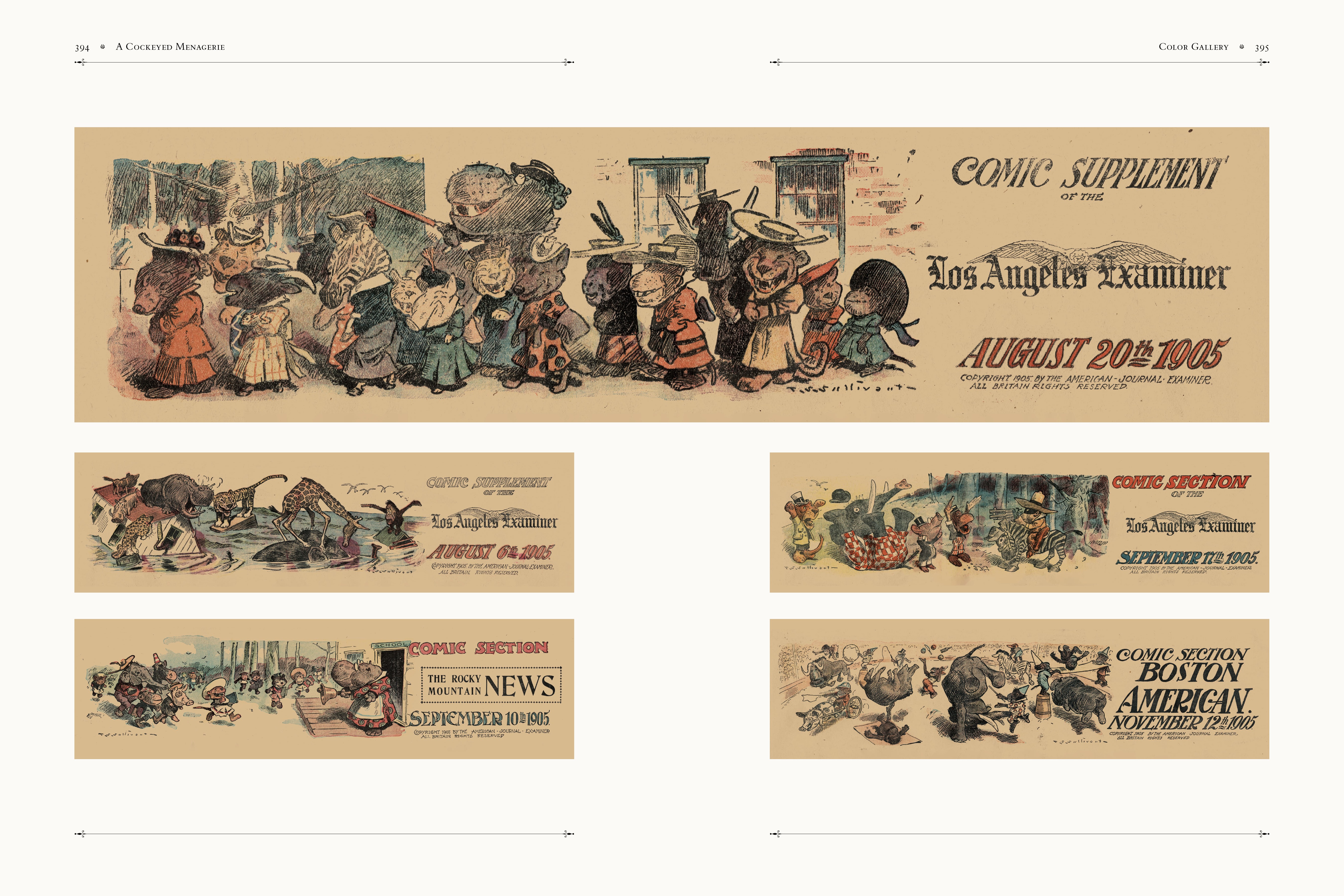 Read online A Cockeyed Menagerie: The Drawings of T.S. Sullivant comic -  Issue # TPB (Part 4) - 94