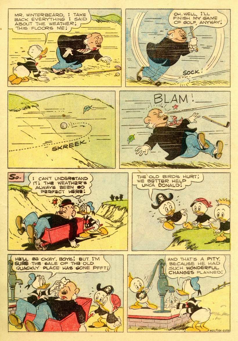 Read online Walt Disney's Comics and Stories comic -  Issue #154 - 11