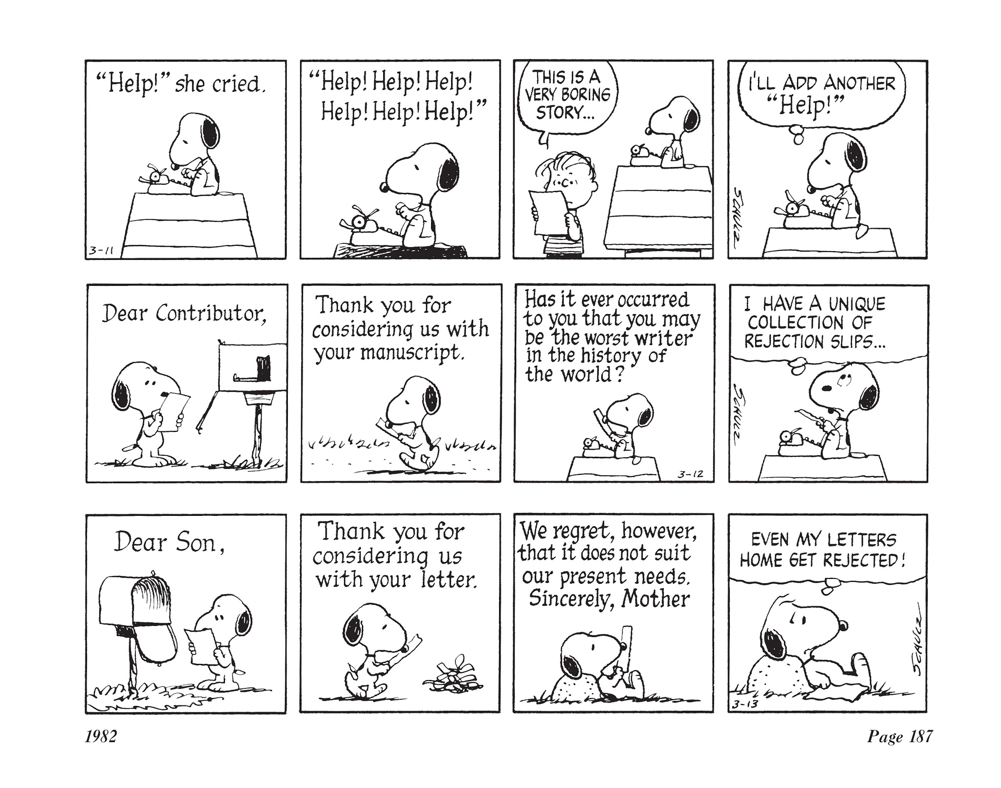 Read online The Complete Peanuts comic -  Issue # TPB 16 - 205