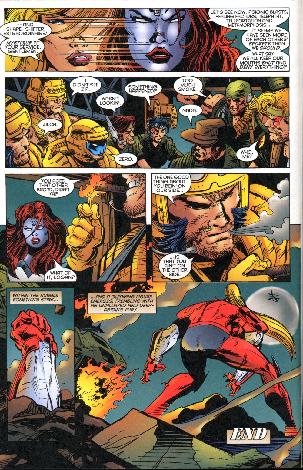 Read online Team X/Team 7 comic -  Issue # Full - 42