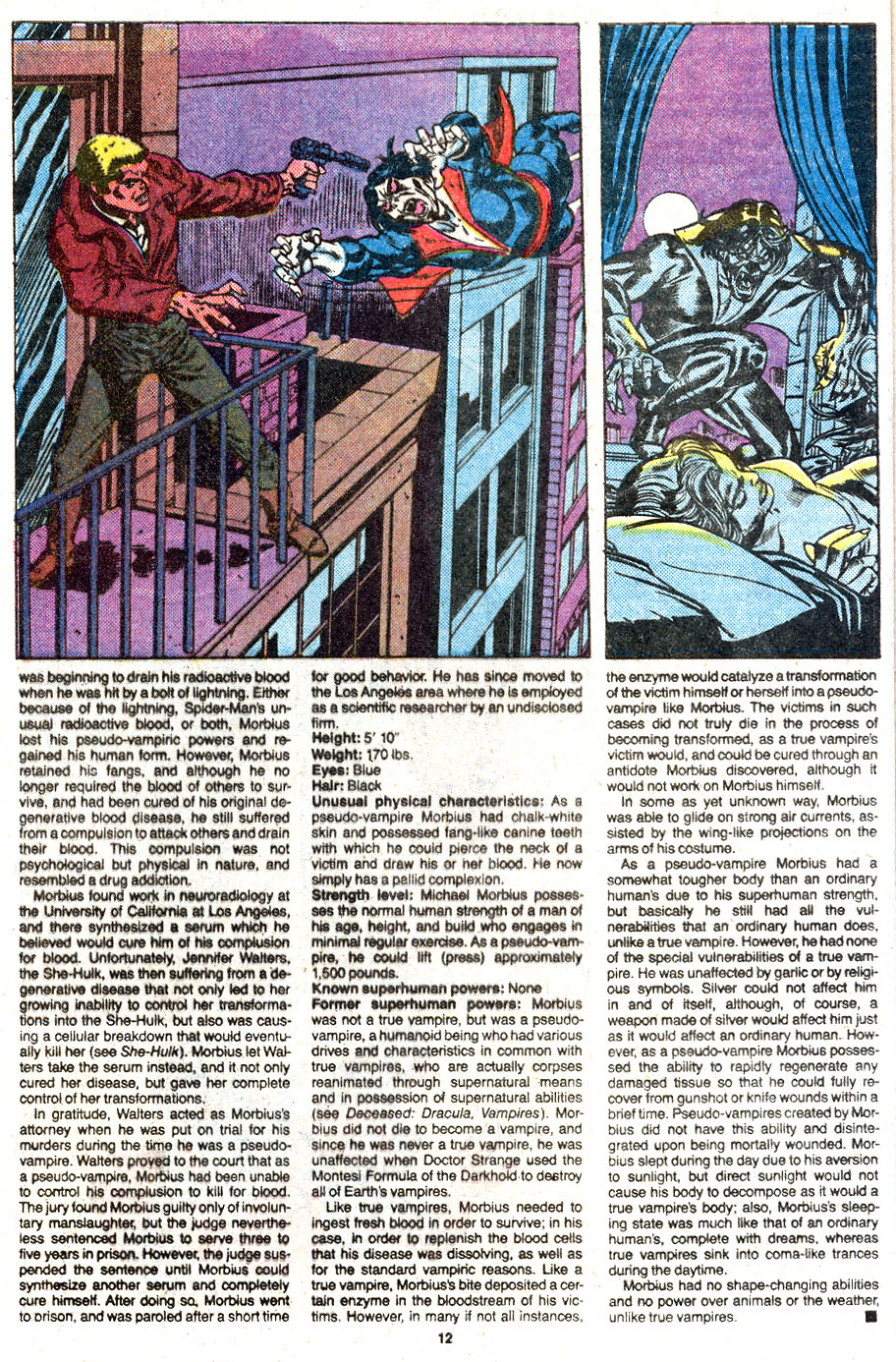 Read online The Official Handbook of the Marvel Universe Deluxe Edition comic -  Issue #9 - 14