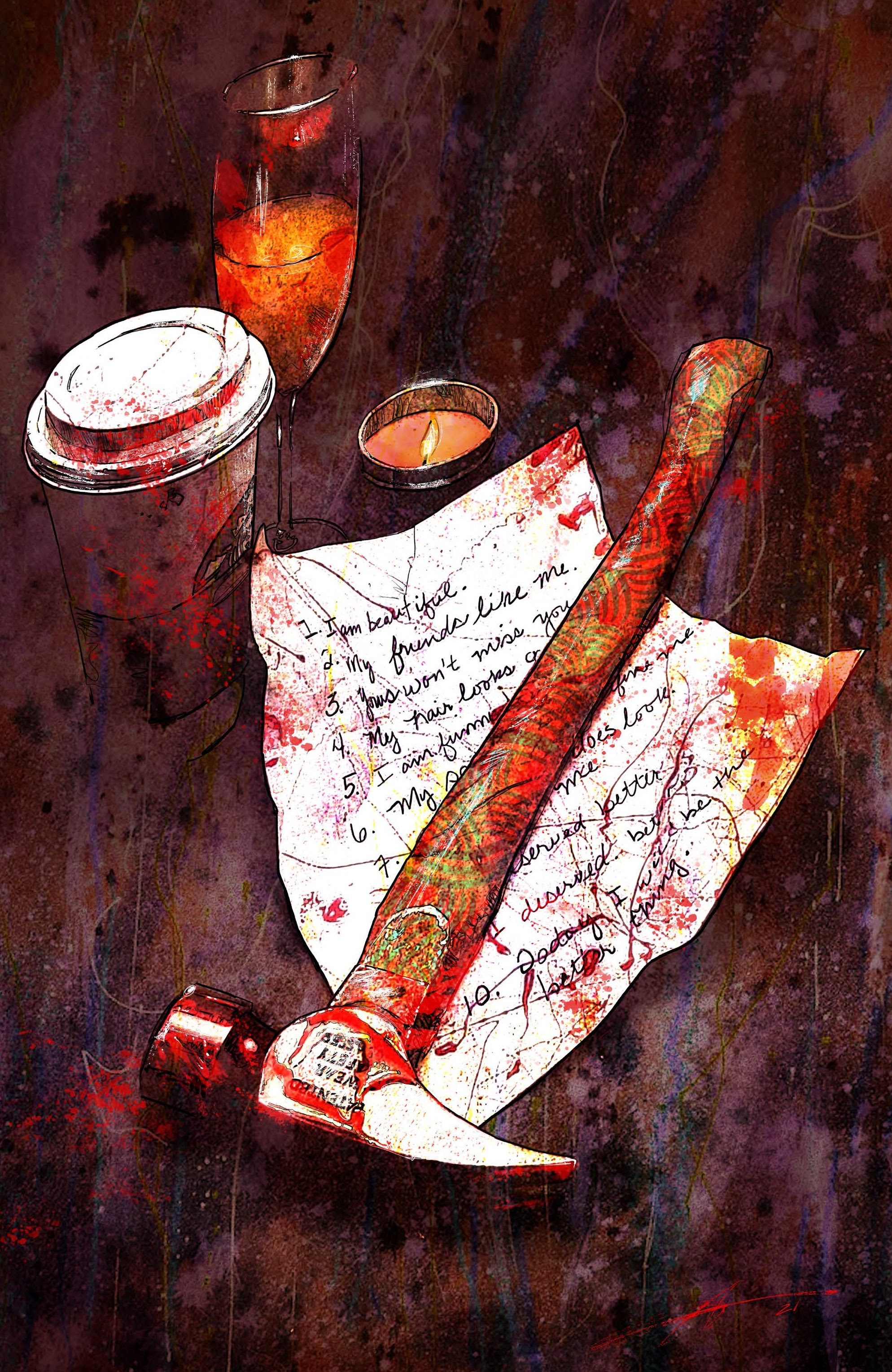 Read online Razorblades: The Horror Magazine comic -  Issue #5 - 28