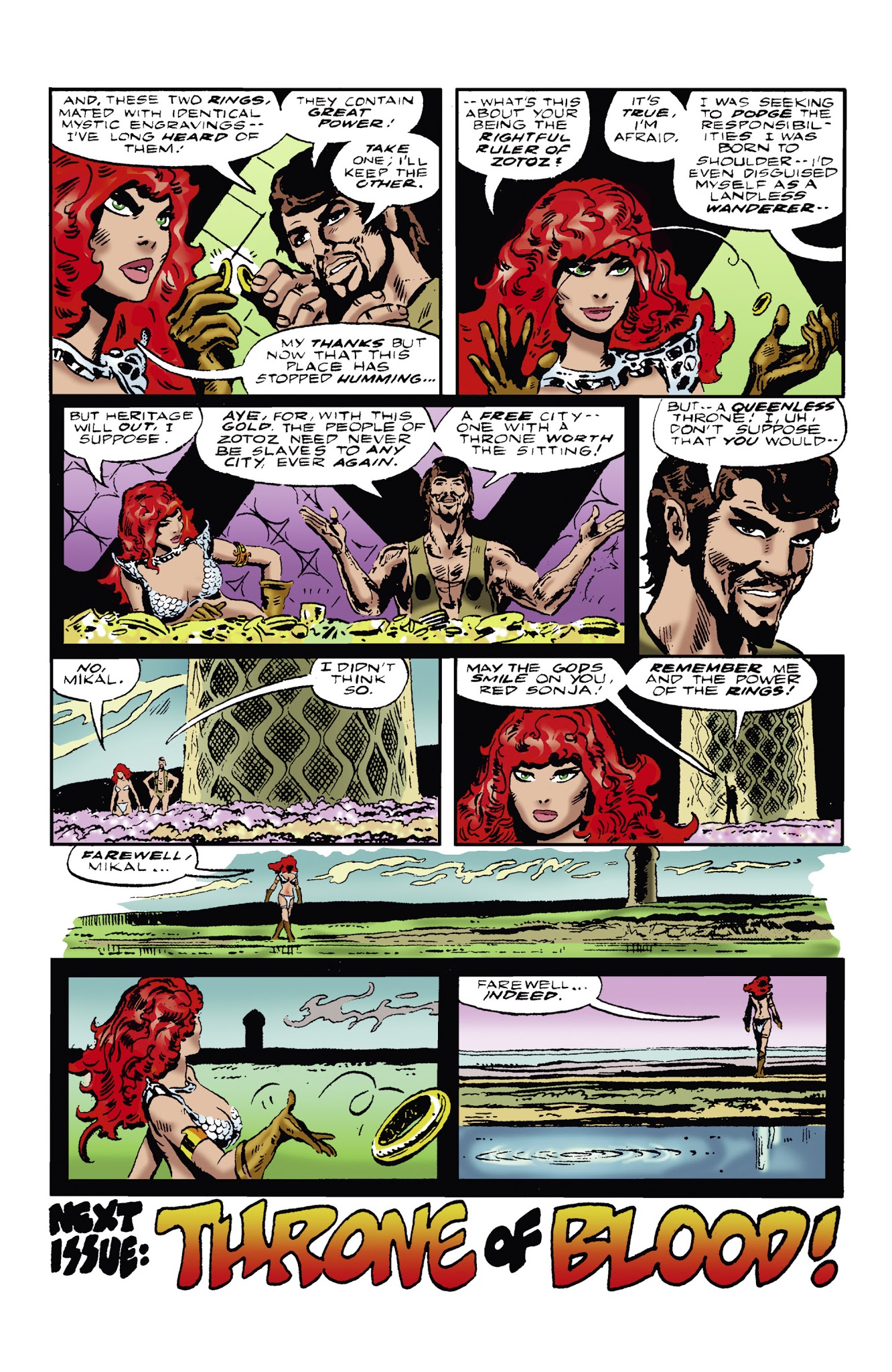 Read online The Adventures of Red Sonja comic -  Issue # TPB 2 - 109