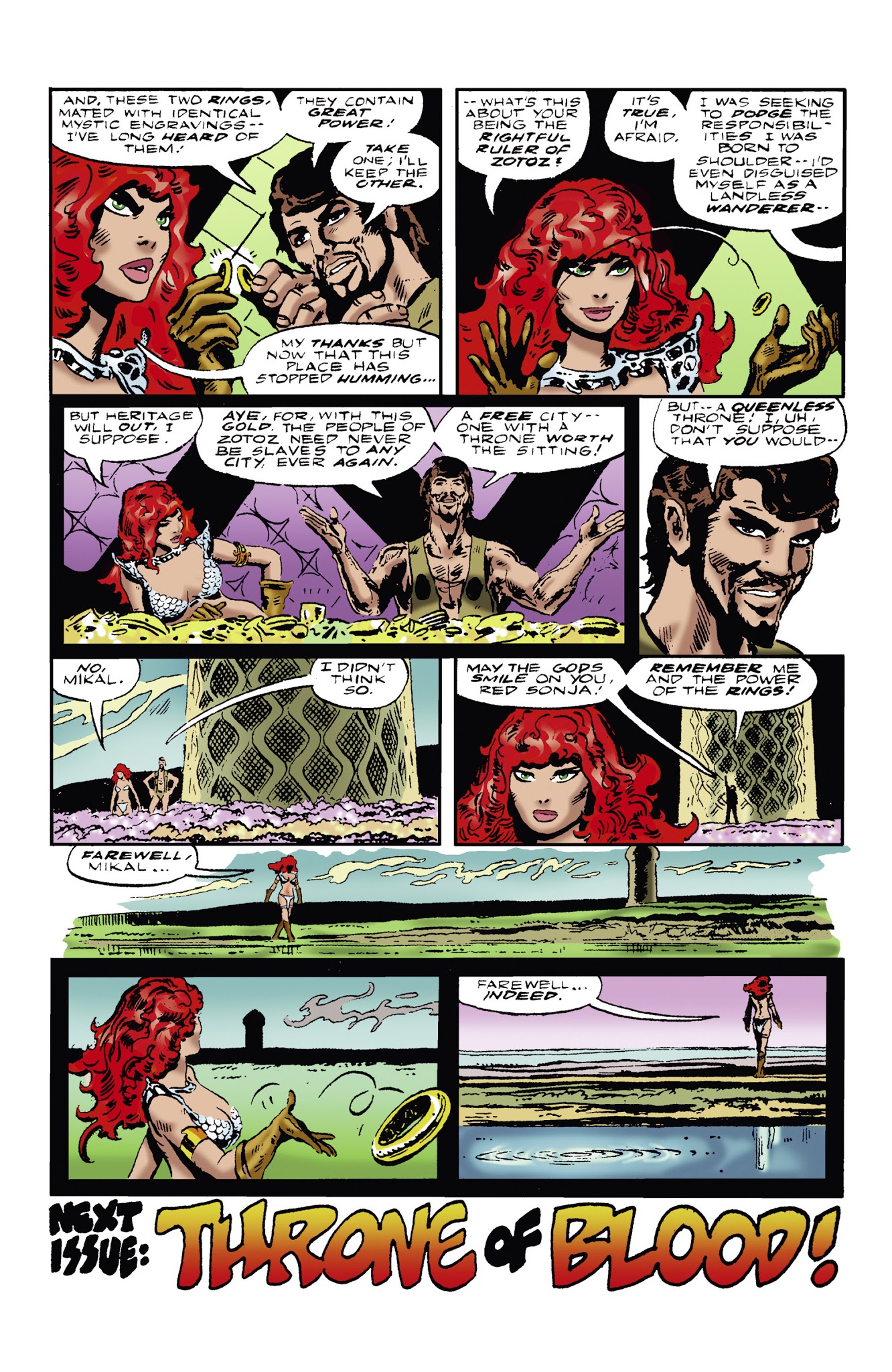 Read online The Adventures of Red Sonja comic -  Issue # TPB 2 - 109
