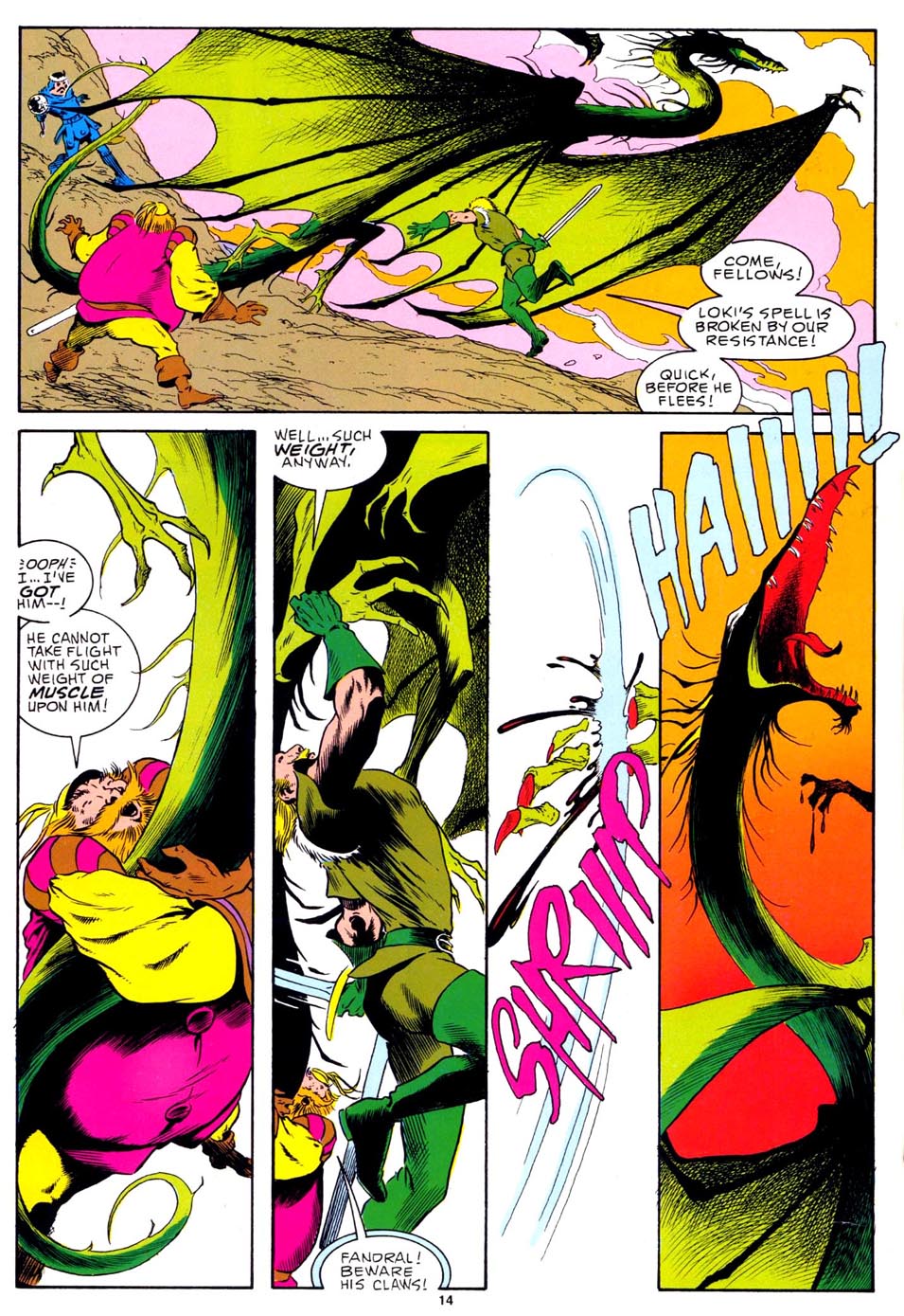 Read online Marvel Fanfare (1982) comic -  Issue #37 - 14