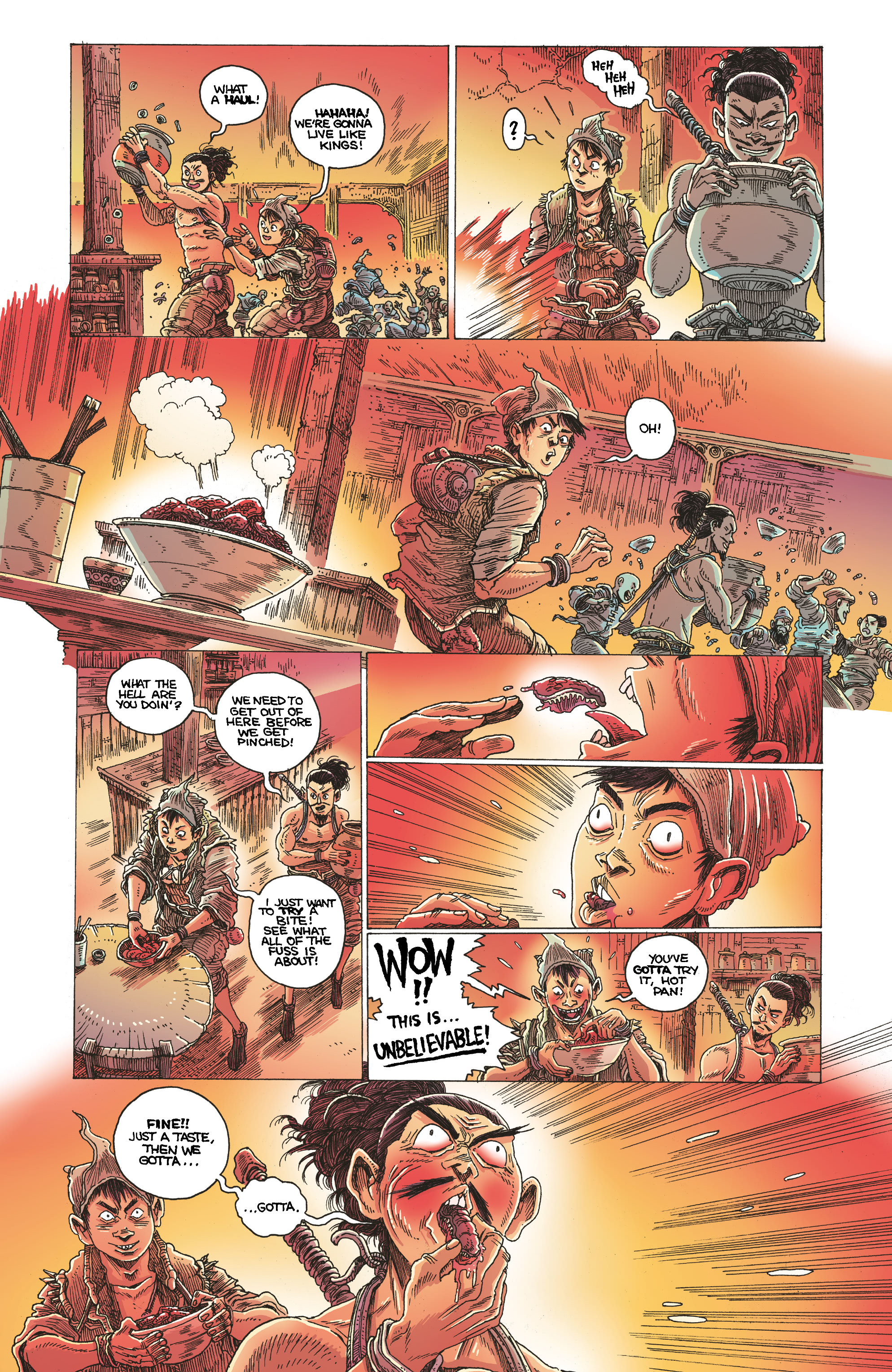 Read online Orphan and the Five Beasts comic -  Issue #3 - 12