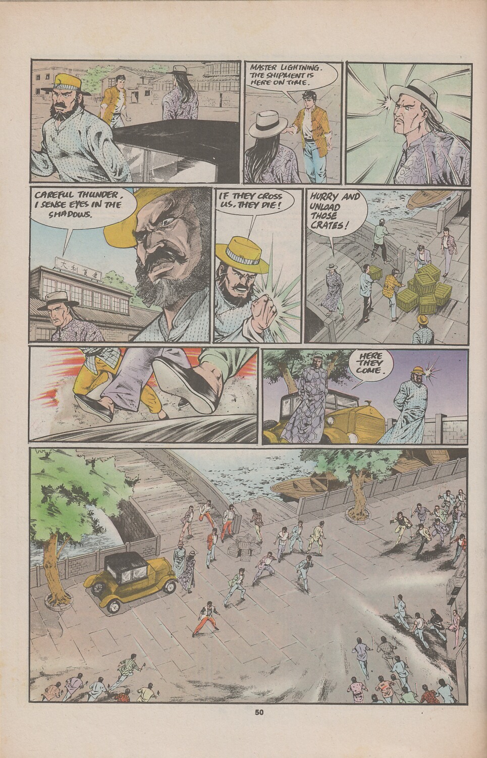 Read online Drunken Fist comic -  Issue #34 - 49