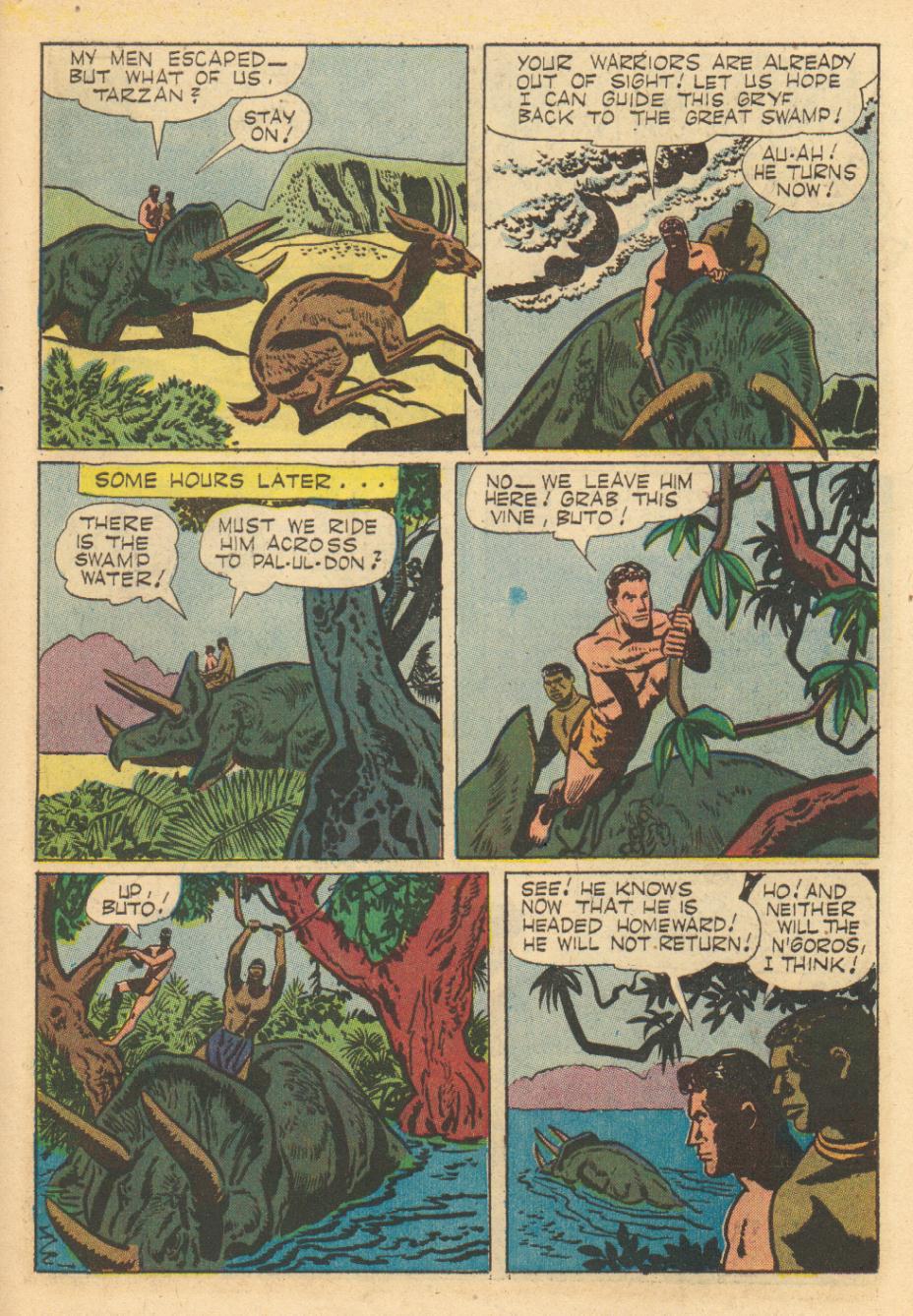 Read online Tarzan (1948) comic -  Issue #83 - 27