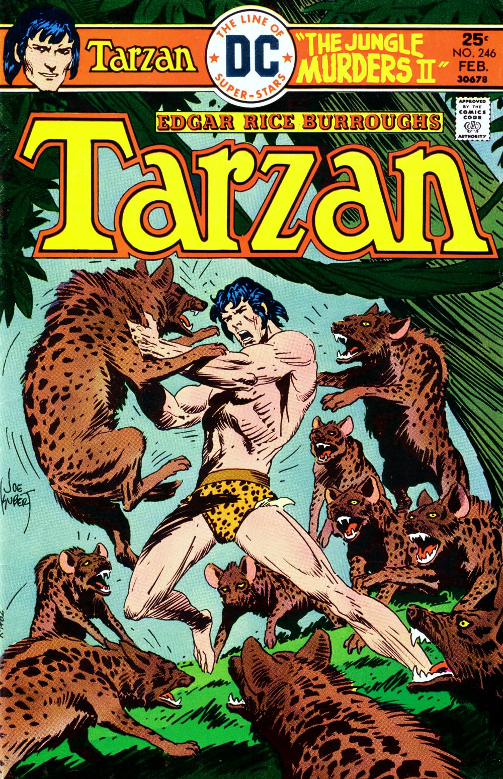 Read online Tarzan (1972) comic -  Issue #246 - 1