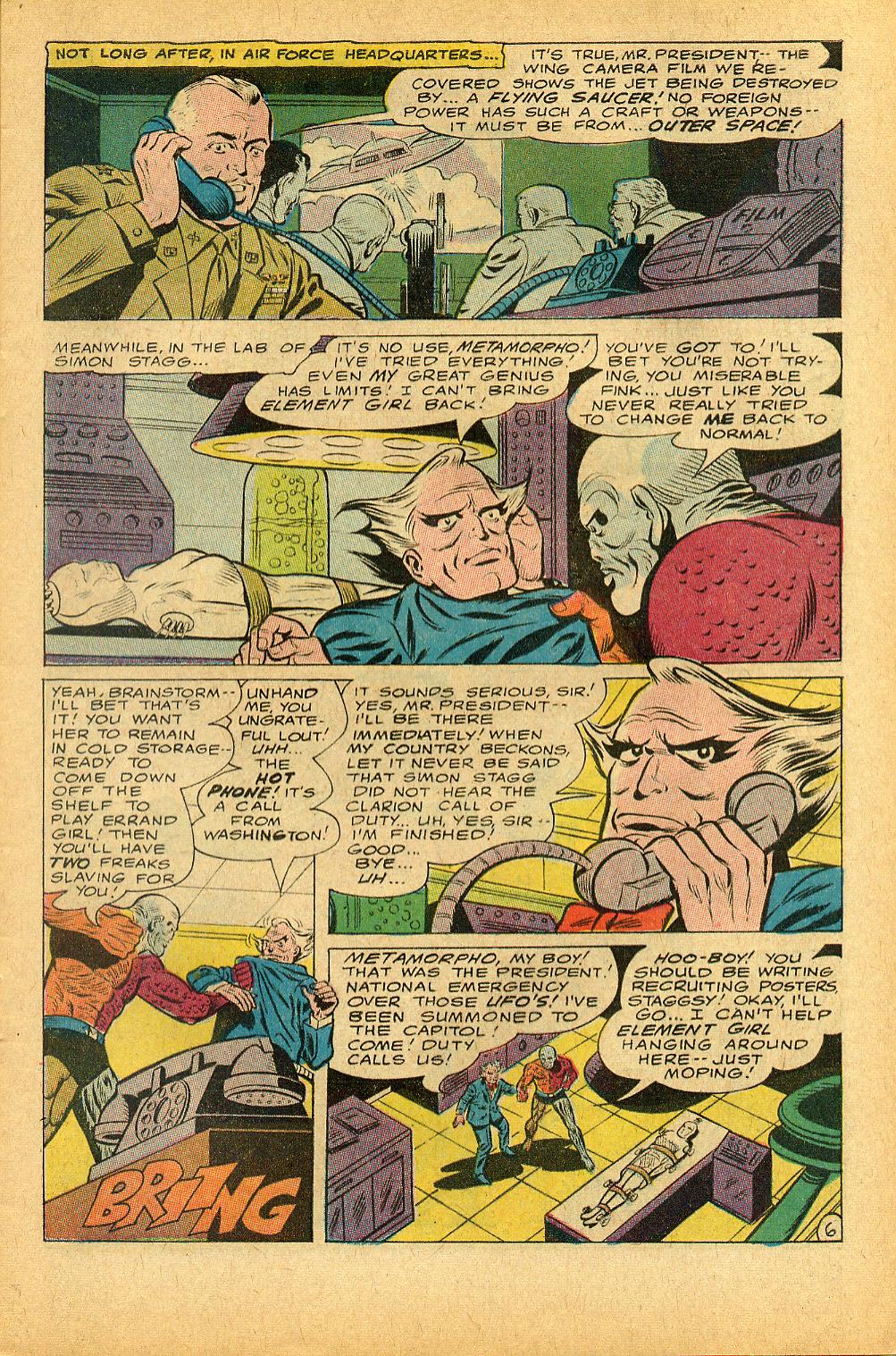 Read online Metamorpho comic -  Issue #11 - 9