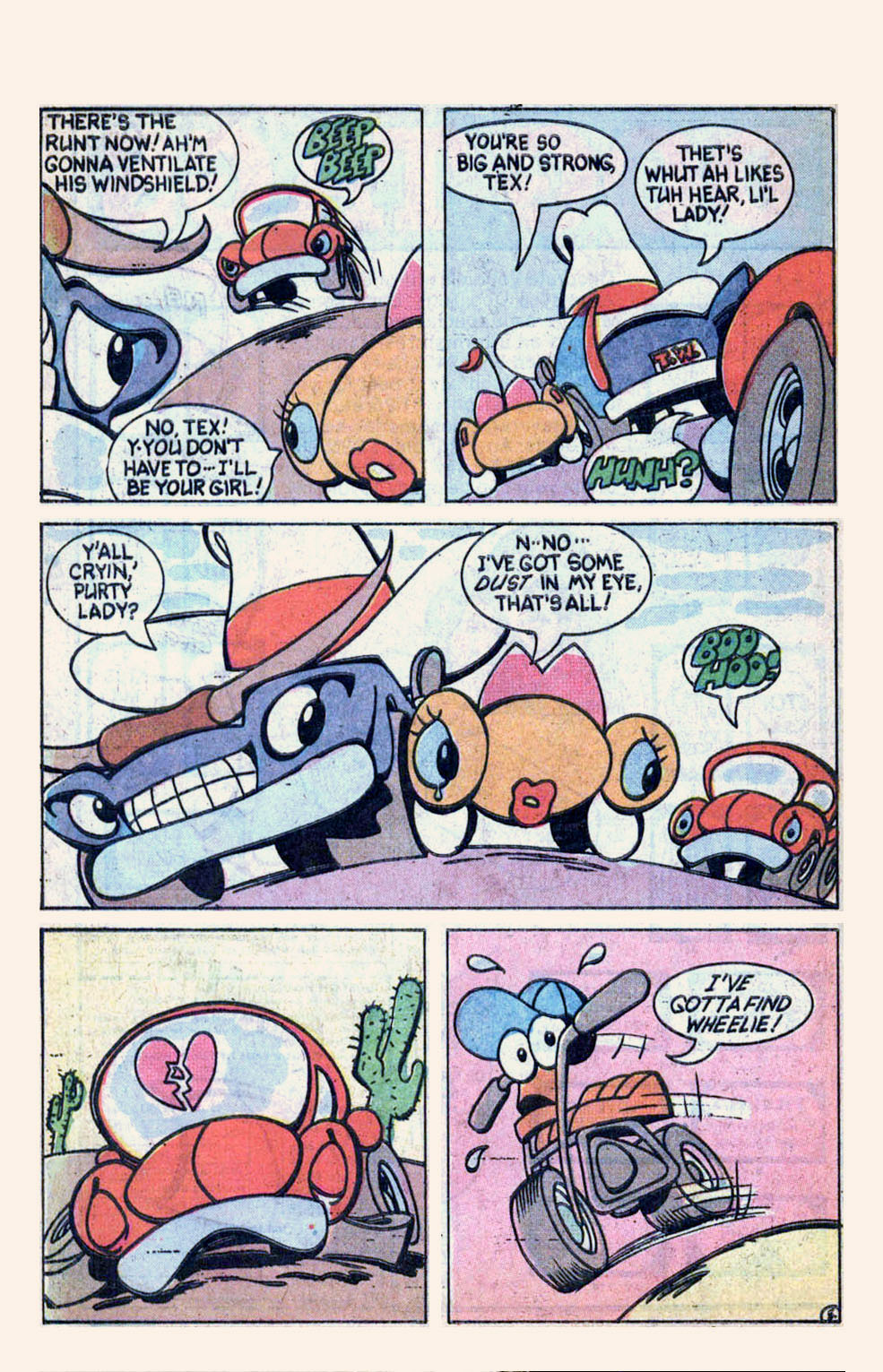 Read online Wheelie and the Chopper Bunch comic -  Issue #3 - 8