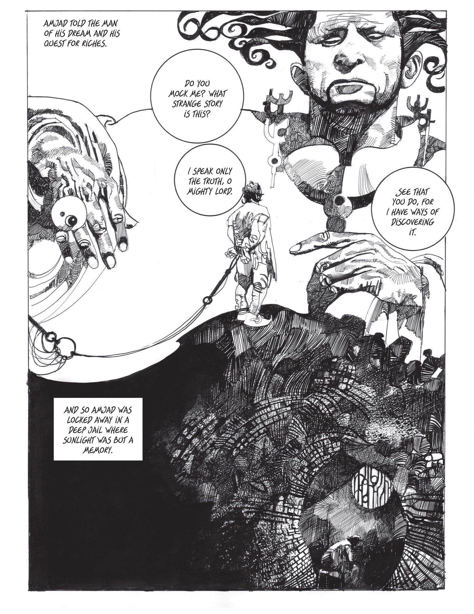 Read online Sharaz-De comic -  Issue #4 - 40
