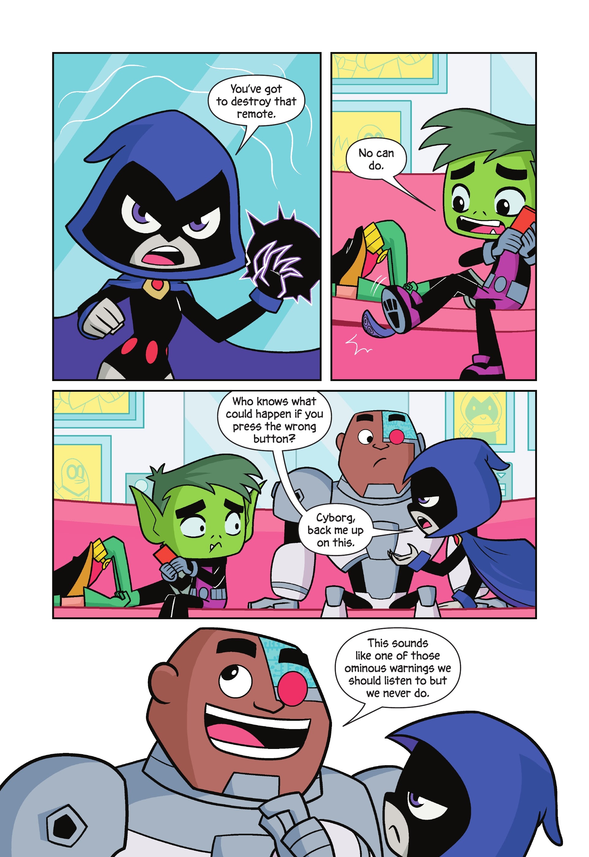 Read online Teen Titans Go!/DC Super Hero Girls: Exchange Students comic -  Issue # TPB (Part 1) - 19