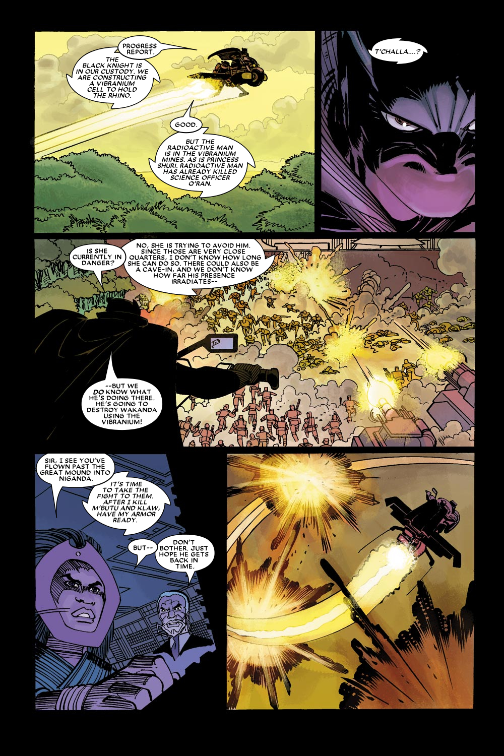 Read online Black Panther (2005) comic -  Issue #5 - 18