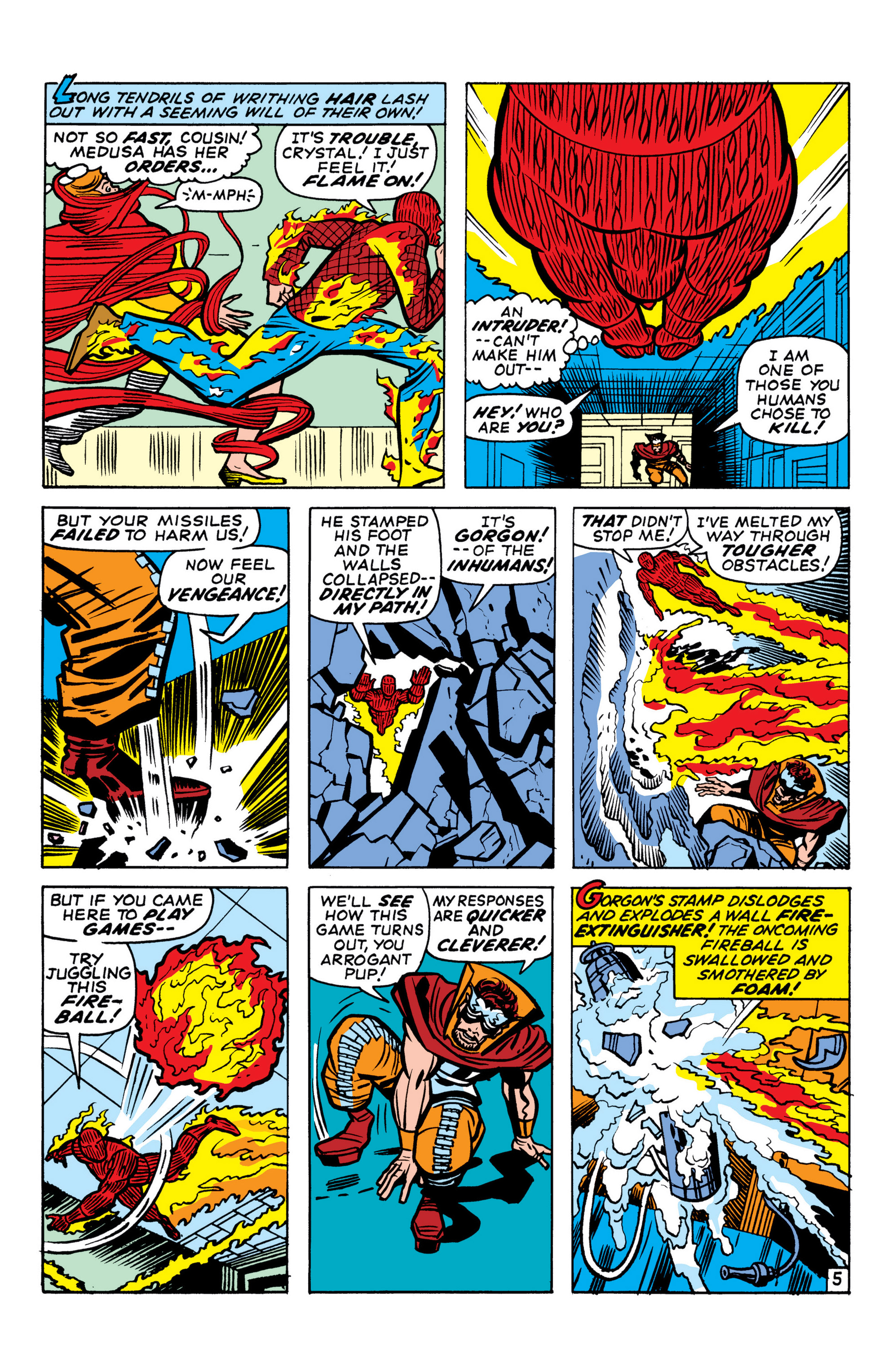 Read online Marvel Masterworks: The Inhumans comic -  Issue # TPB 1 (Part 1) - 85