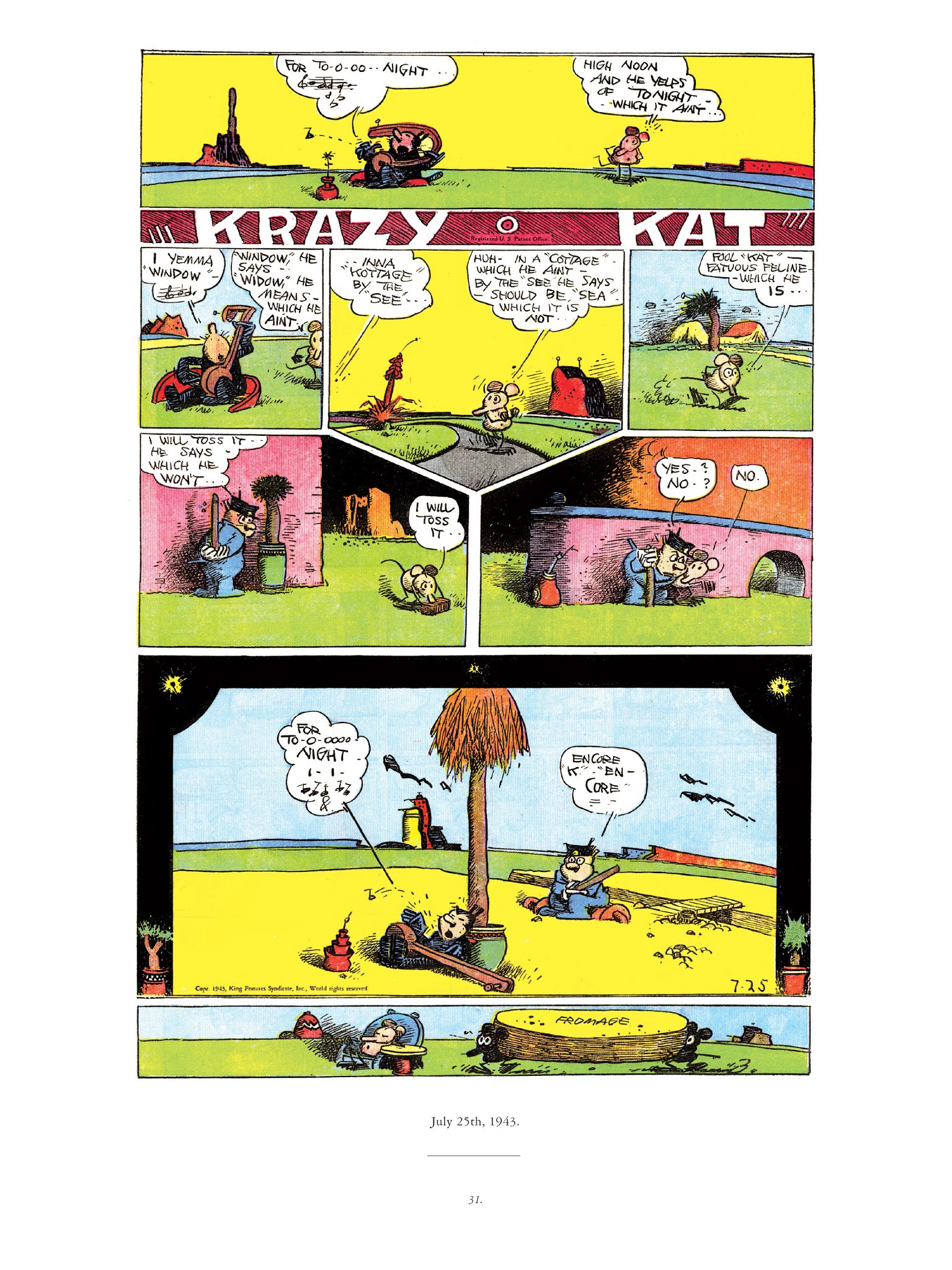 Read online Krazy & Ignatz comic -  Issue # TPB 13 - 57