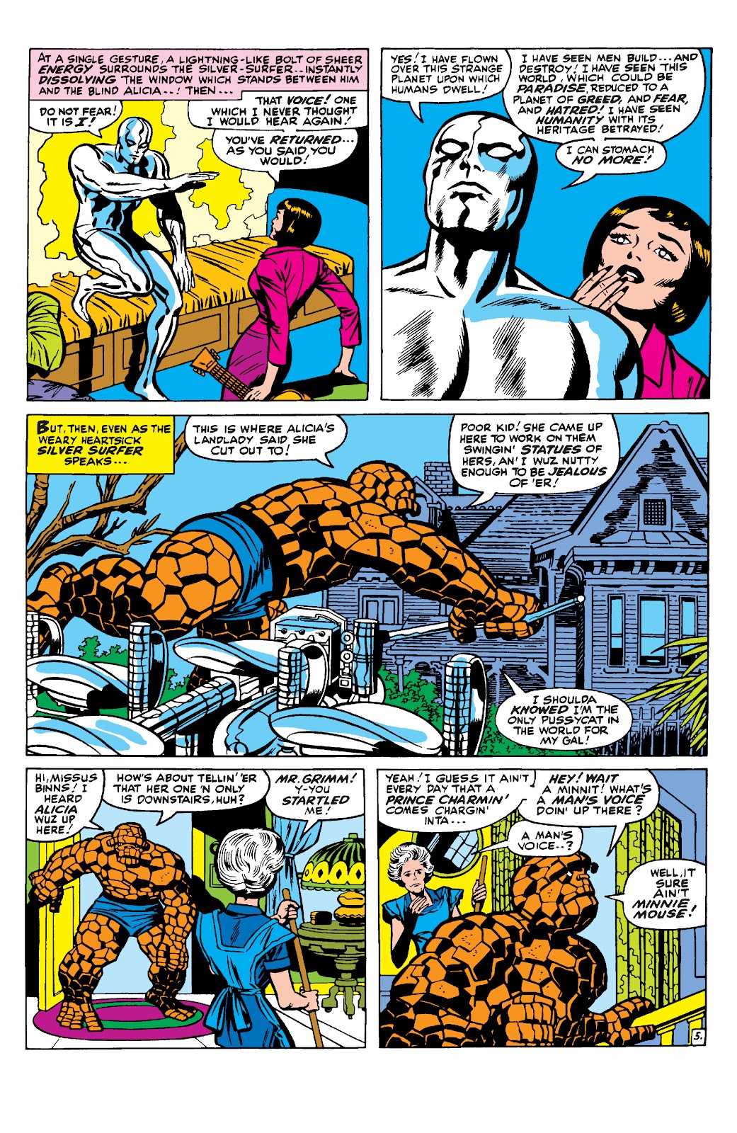 Read online Fantastic Four Epic Collection: The Mystery of the Black Panther comic -  Issue # TPB (Part 1) - 73