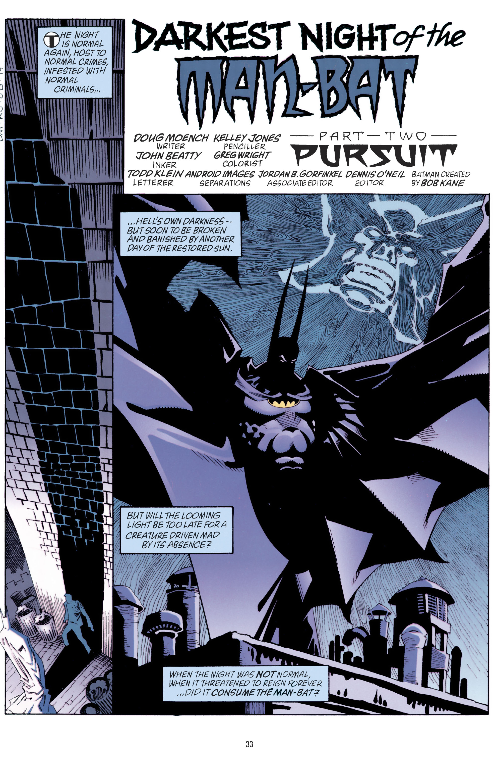 Read online Batman by Doug Moench & Kelley Jones comic -  Issue # TPB 2 (Part 1) - 32