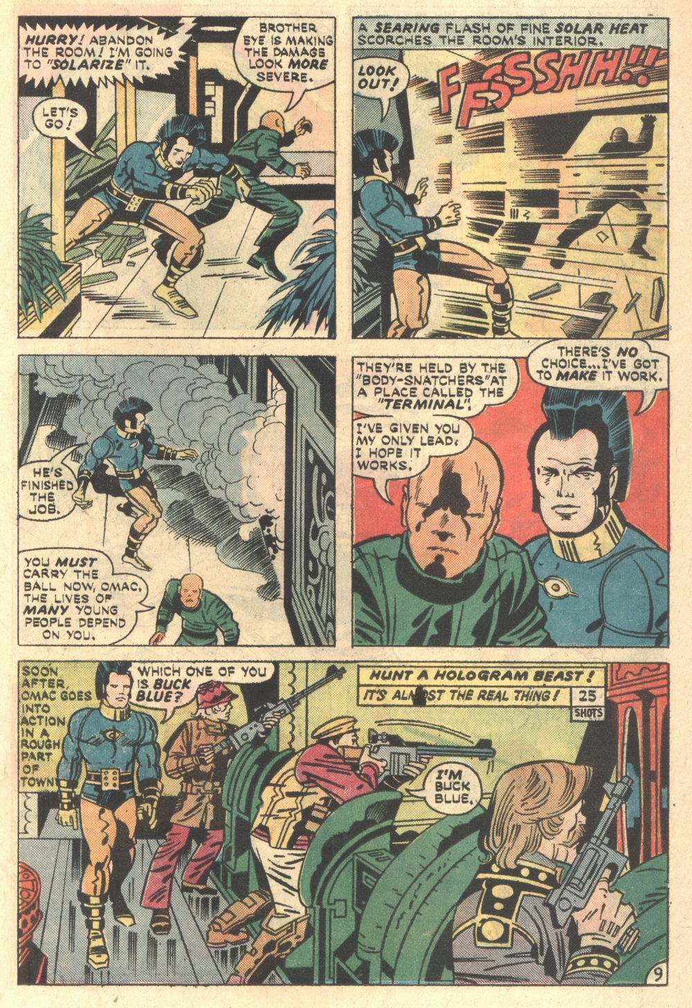 Read online OMAC (1974) comic -  Issue #5 - 9