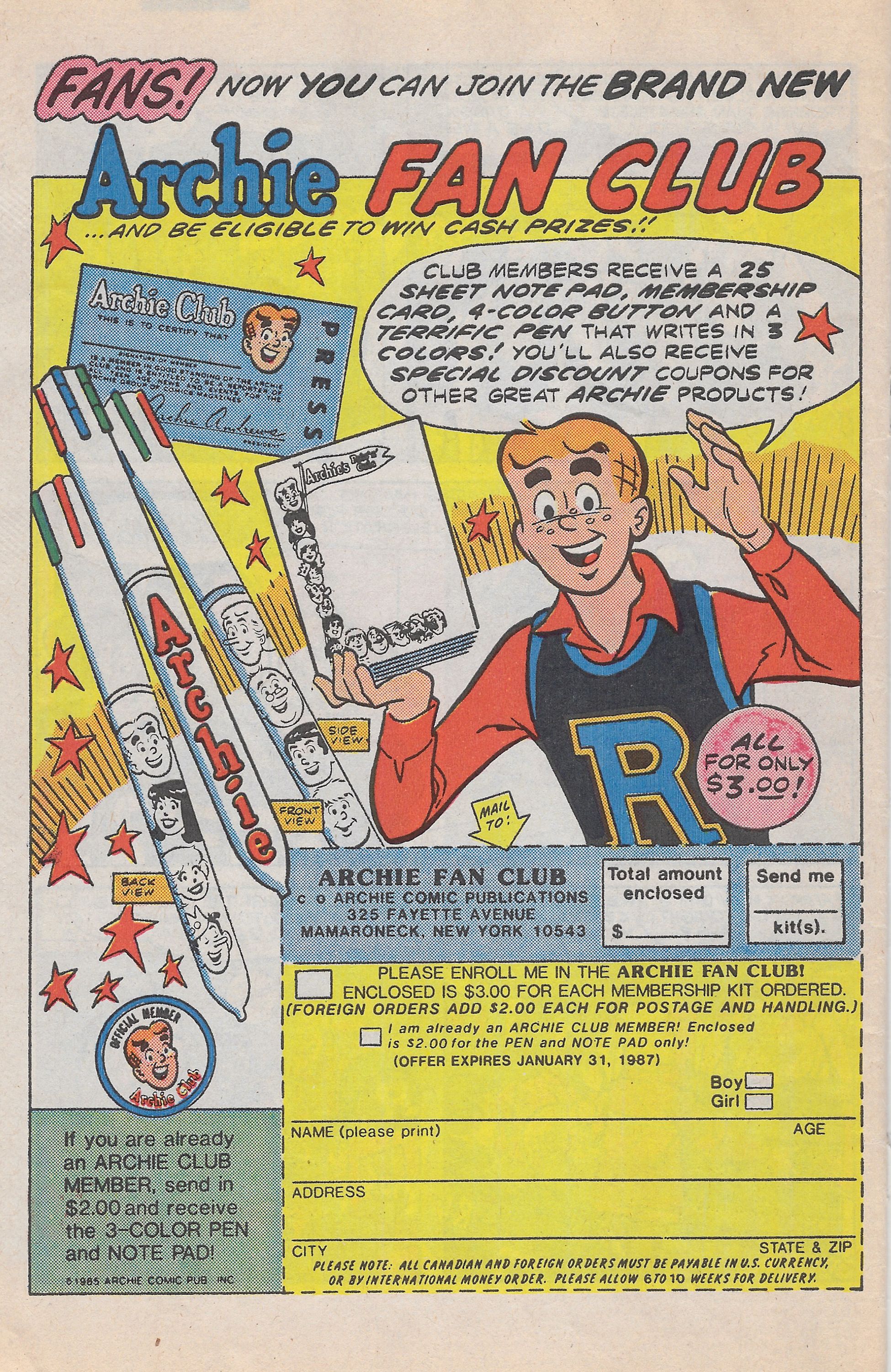 Read online Archie's Pals 'N' Gals (1952) comic -  Issue #185 - 34