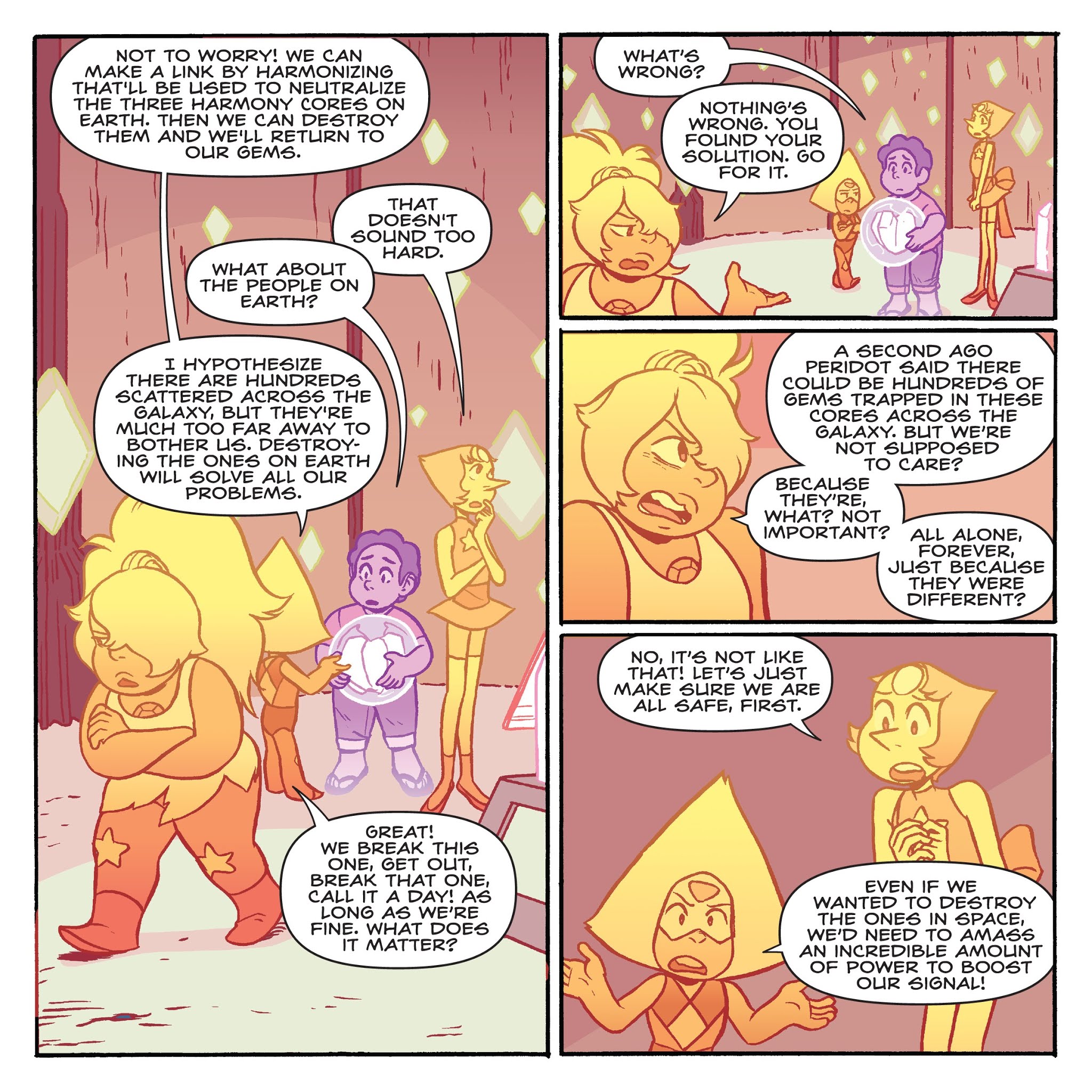 Read online Steven Universe: Harmony comic -  Issue #4 - 8