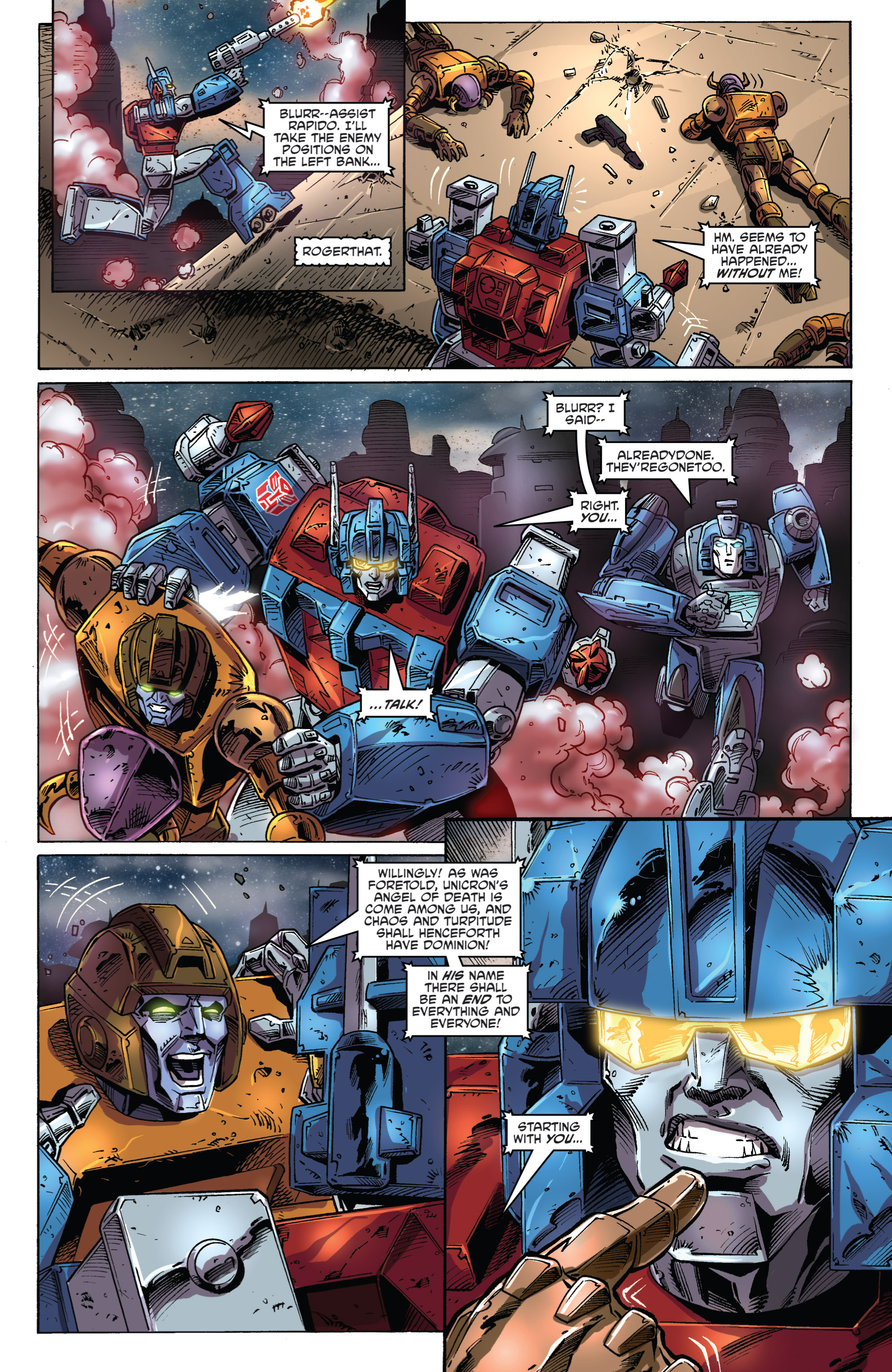 Read online The Transformers: Regeneration One comic -  Issue #96 - 18