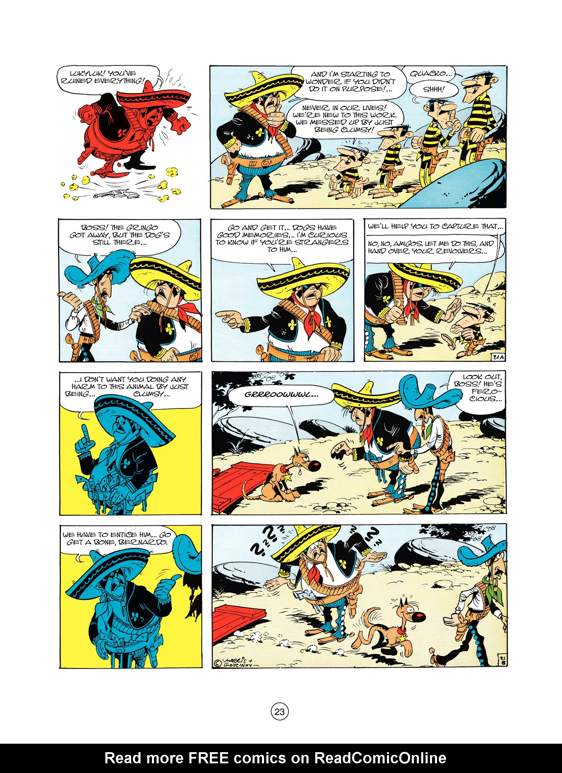 Read online A Lucky Luke Adventure comic -  Issue #10 - 23