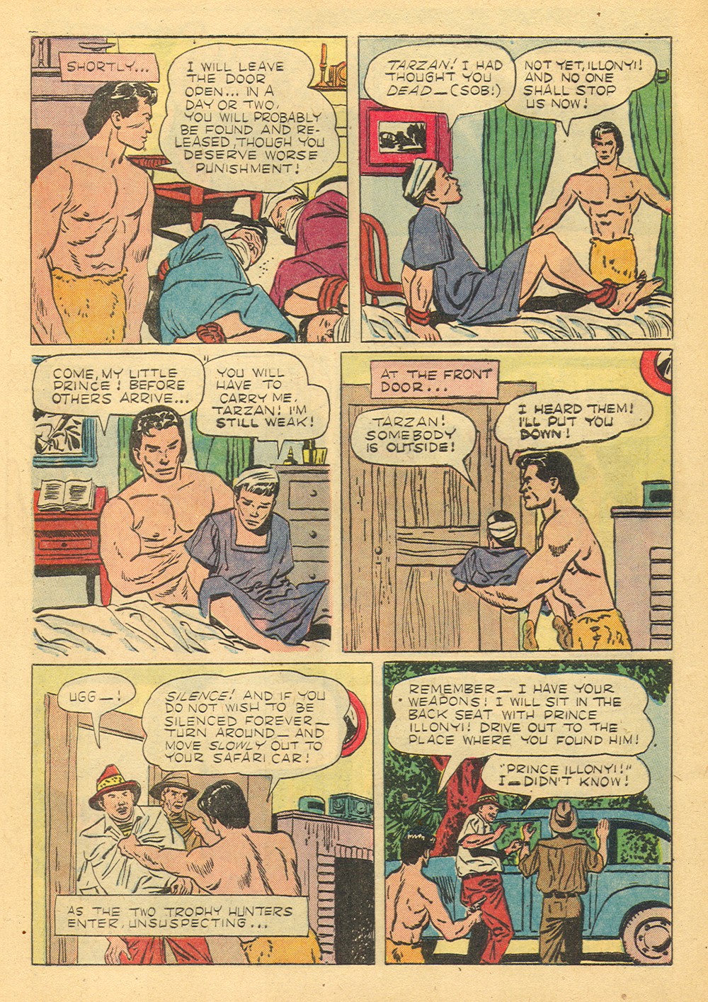 Read online Tarzan (1948) comic -  Issue #49 - 17