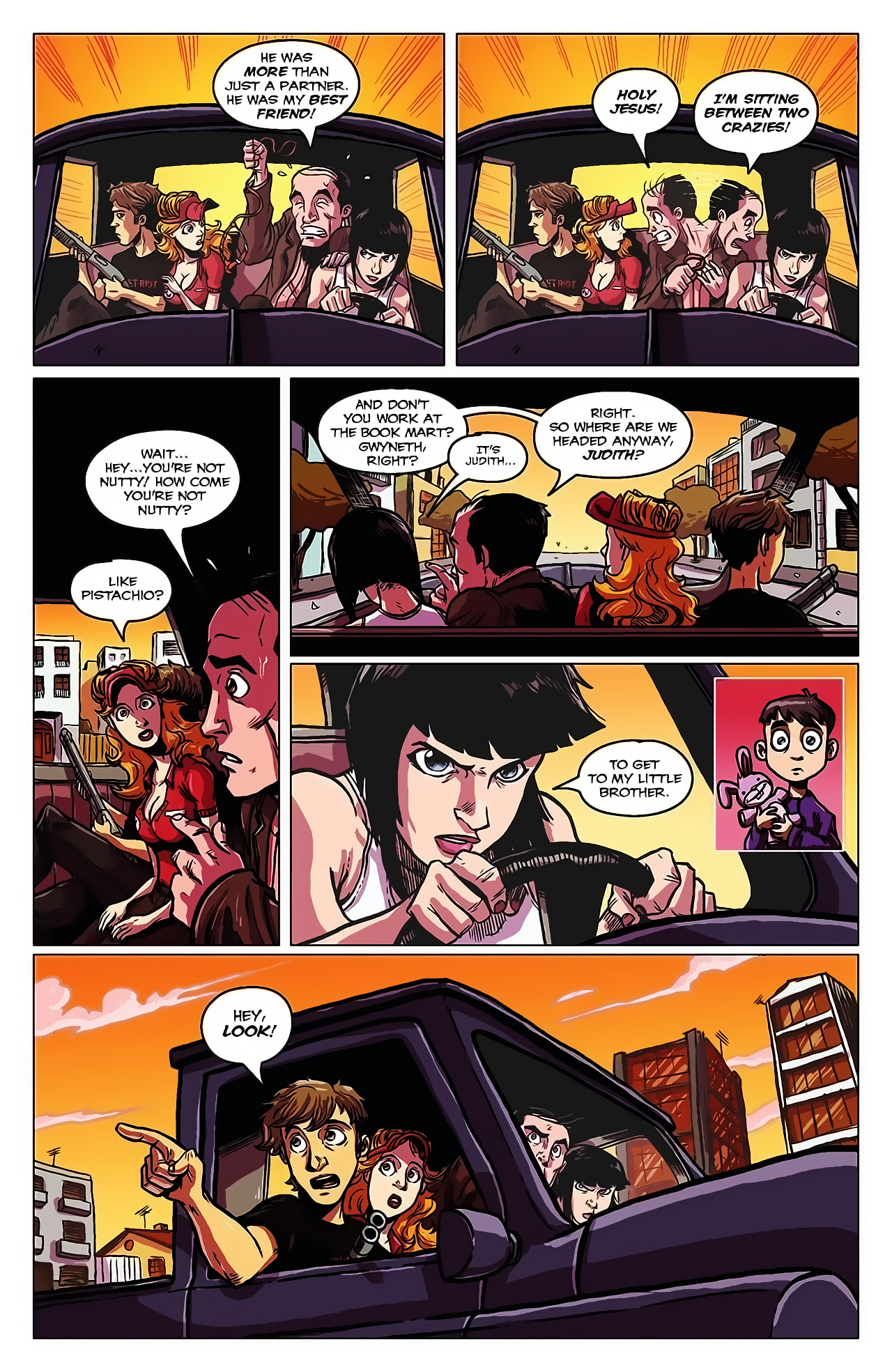Read online Alpha Girl comic -  Issue #4 - 9
