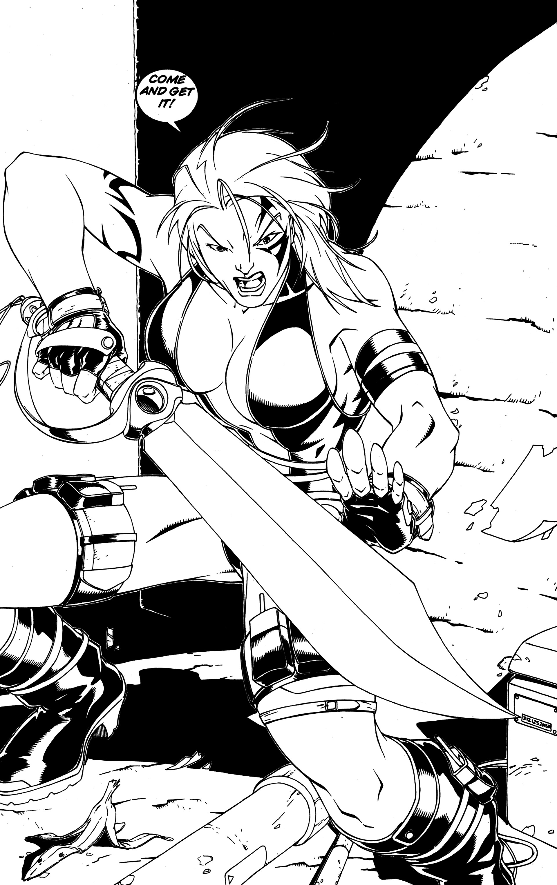Read online Nikki Blade: Revenge comic -  Issue # Full - 6