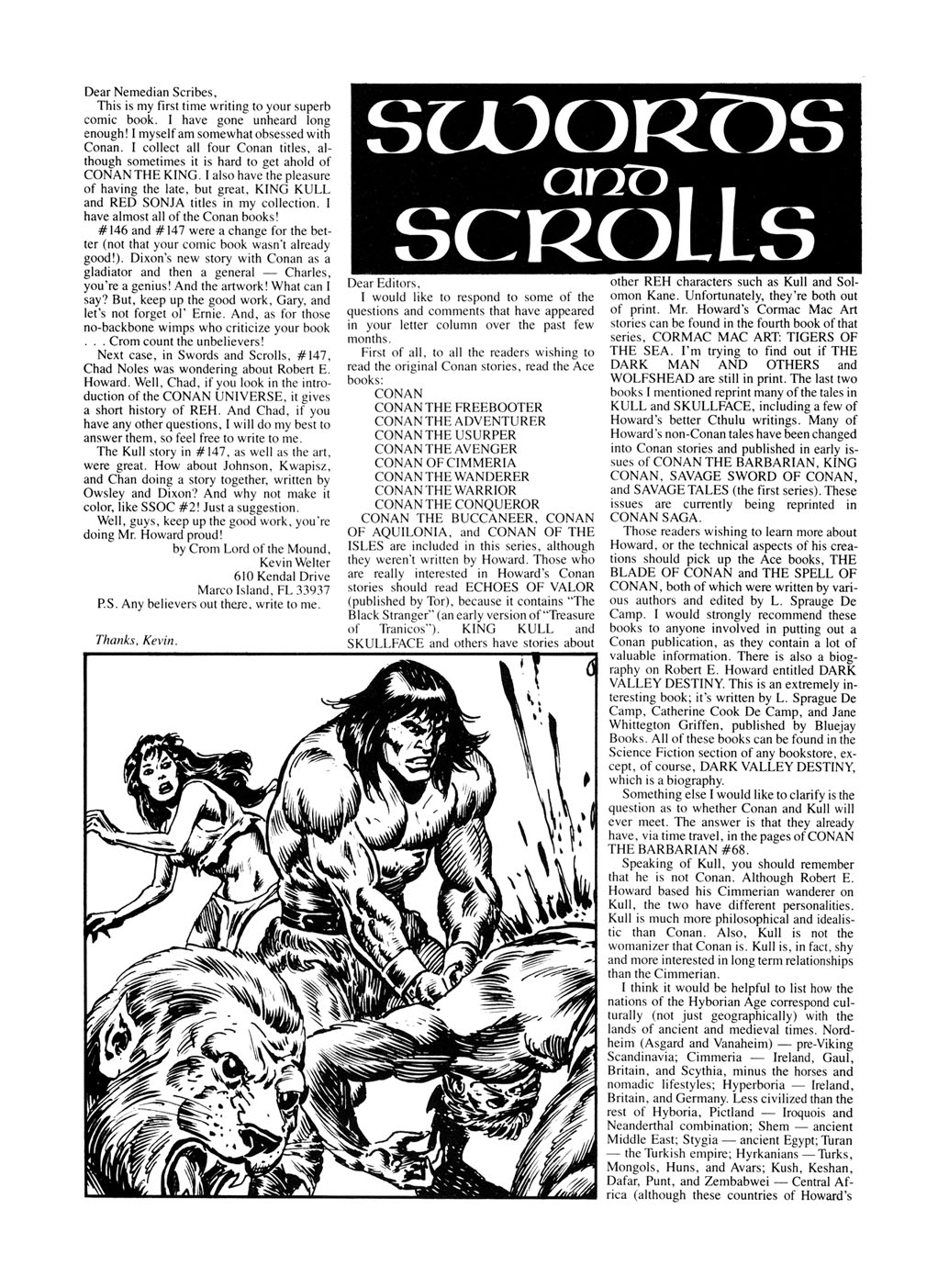 Read online The Savage Sword Of Conan comic -  Issue #151 - 3