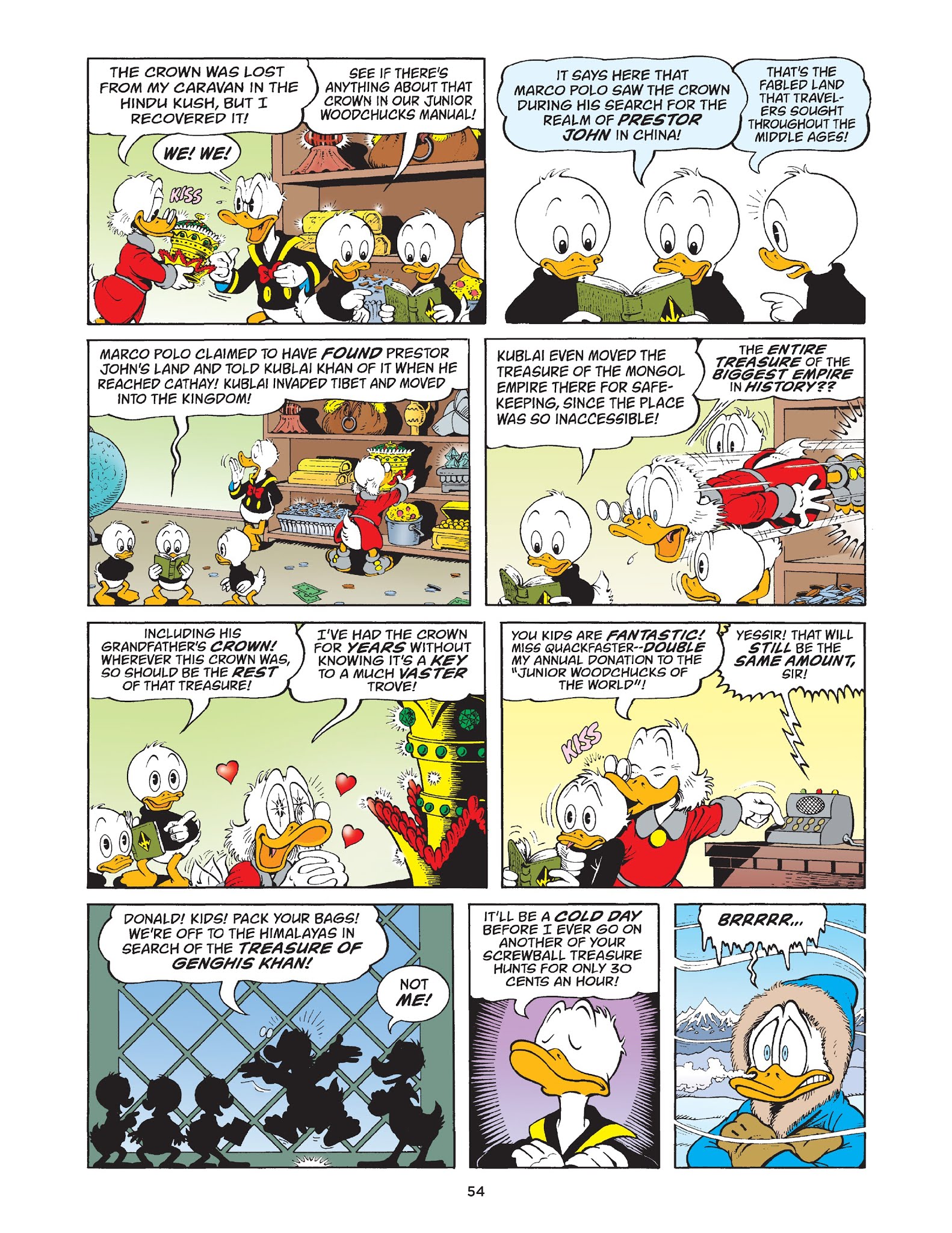 Read online Walt Disney Uncle Scrooge and Donald Duck: The Don Rosa Library comic -  Issue # TPB 3 (Part 1) - 55