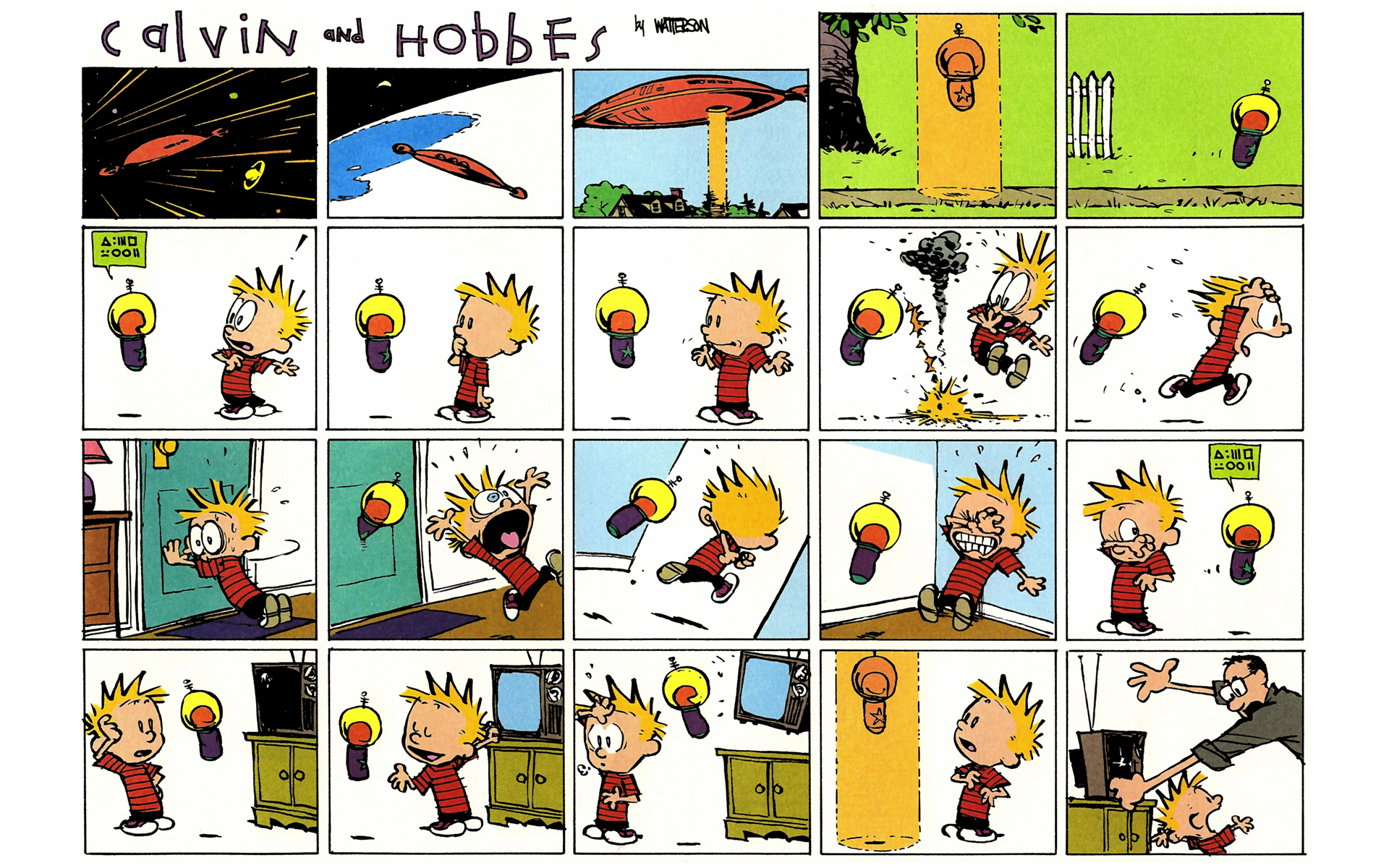 Read online Calvin and Hobbes comic -  Issue #9 - 121