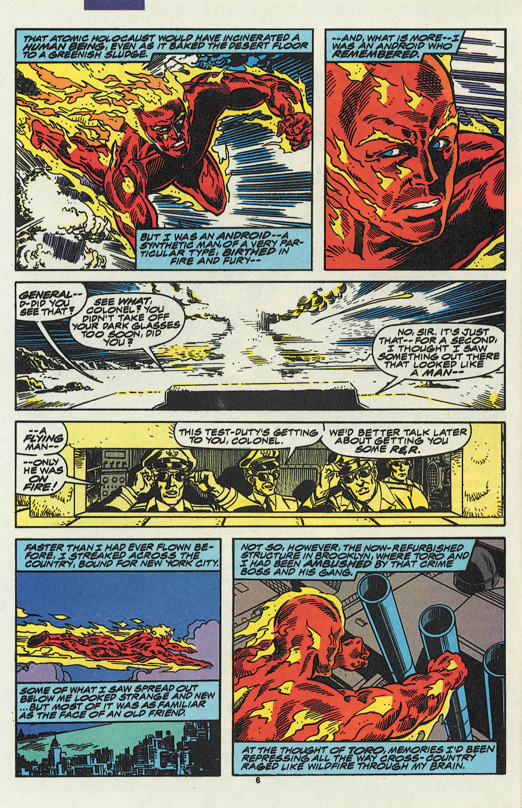 Read online The Saga of the Original Human Torch comic -  Issue #4 - 5