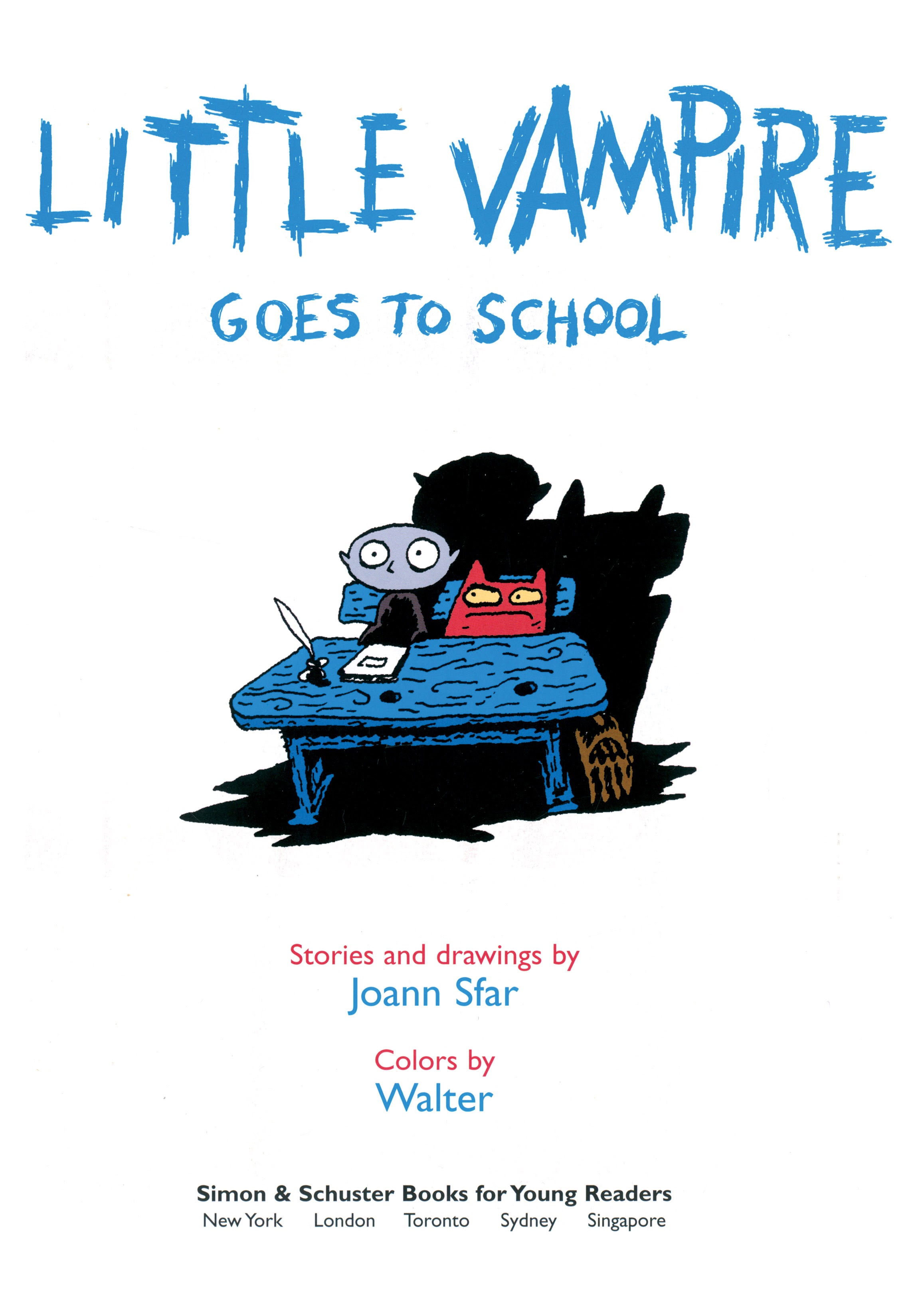 Read online Little Vampire comic -  Issue #1 - 4