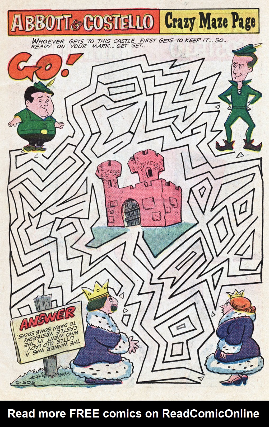 Read online Abbott & Costello comic -  Issue #11 - 11
