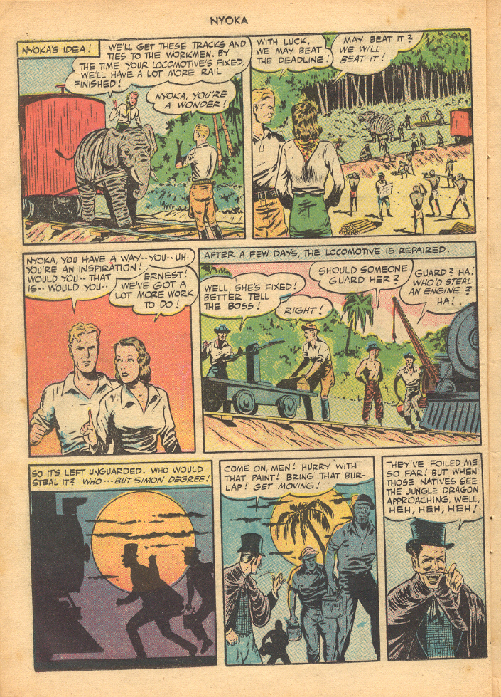Read online Nyoka the Jungle Girl (1945) comic -  Issue #11 - 16