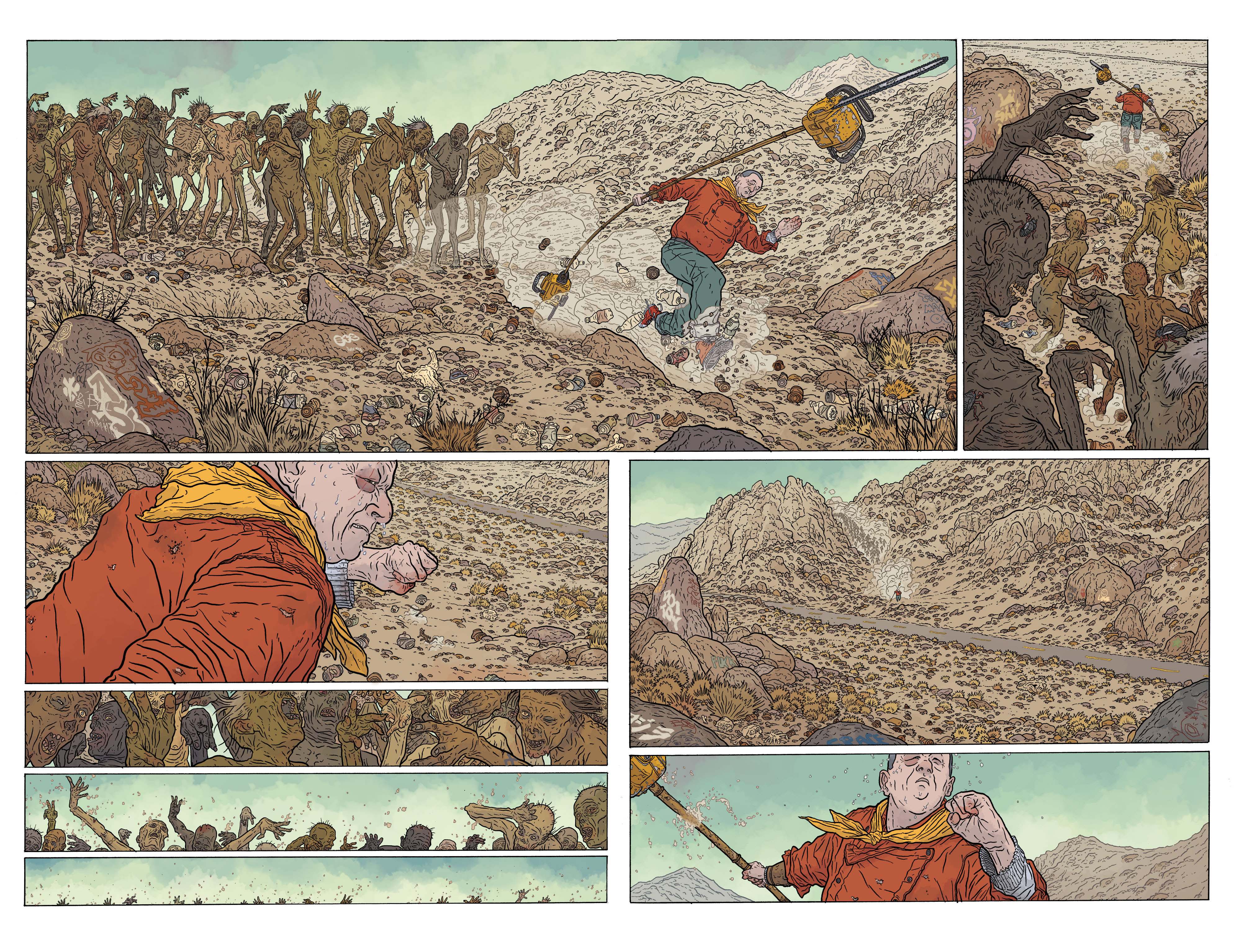 Read online The Shaolin Cowboy: Who'll Stop the Reign? comic -  Issue # _TPB - 17