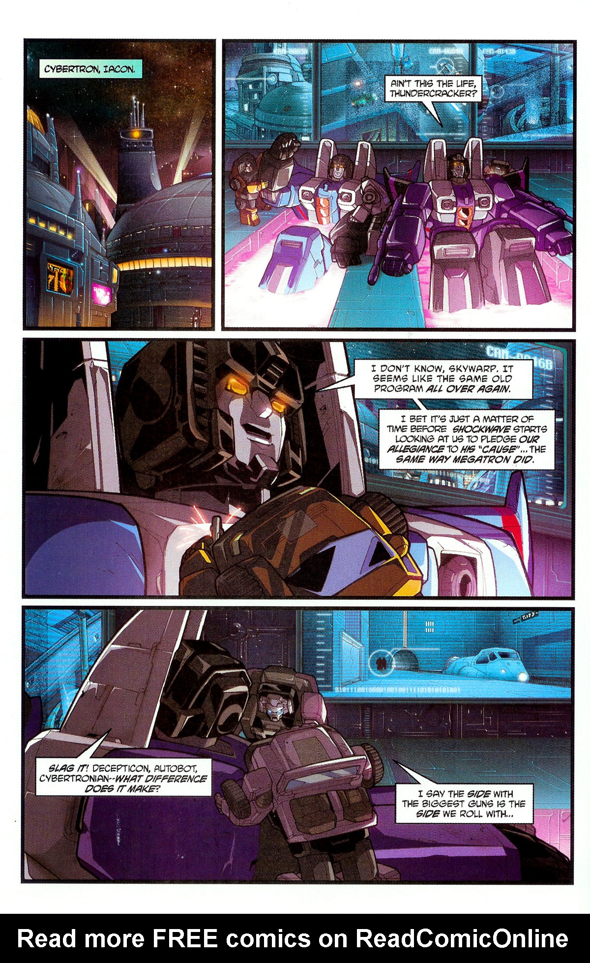 Read online Transformers: Generation 1 (2003) comic -  Issue #2 - 21