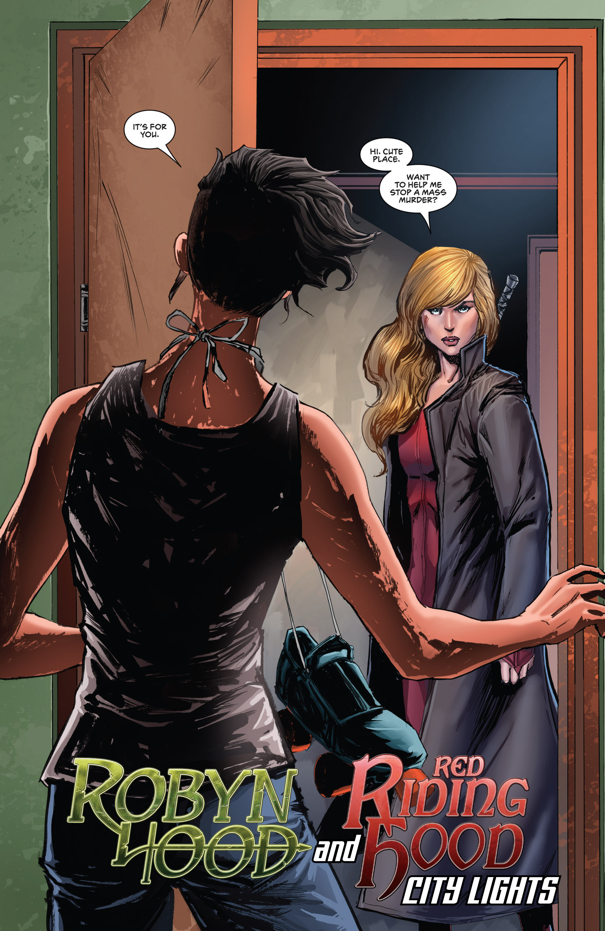 Read online Grimm Fairy Tales presents Robyn Hood (2014) comic -  Issue #4 - 9