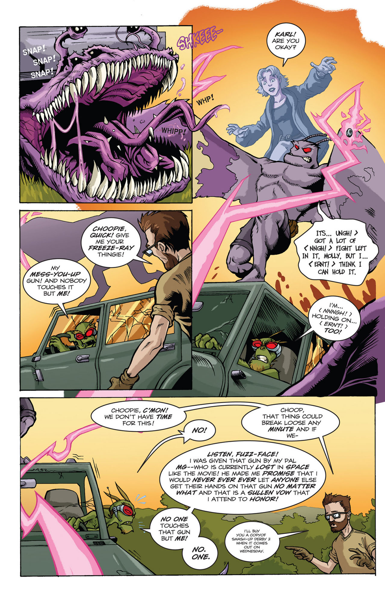 Read online The Perhapanauts: Danger Down Under! comic -  Issue #4 - 14