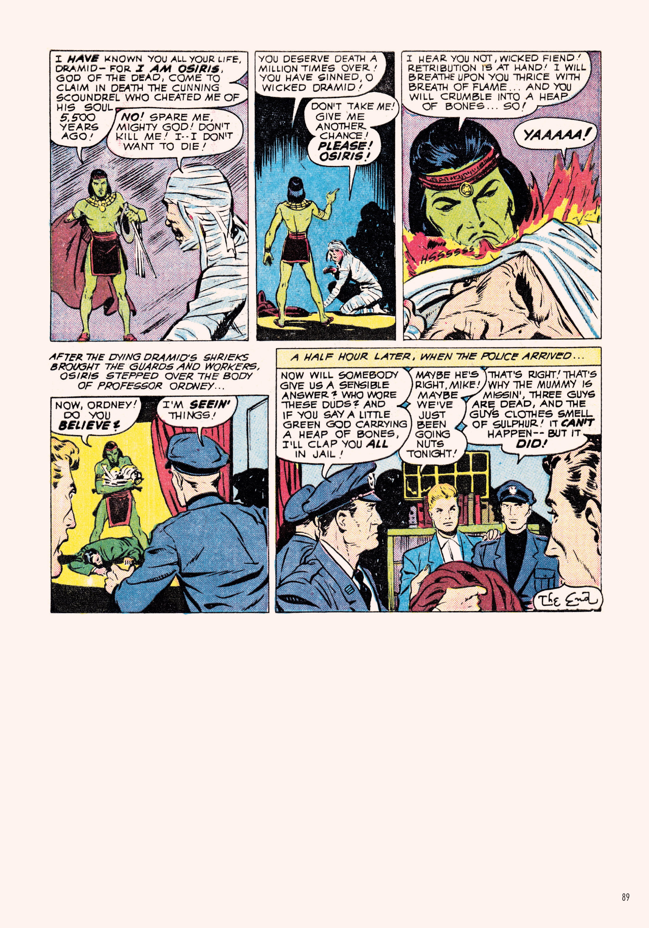 Read online Classic Monsters of Pre-Code Horror Comics: Mummies comic -  Issue # TPB - 89