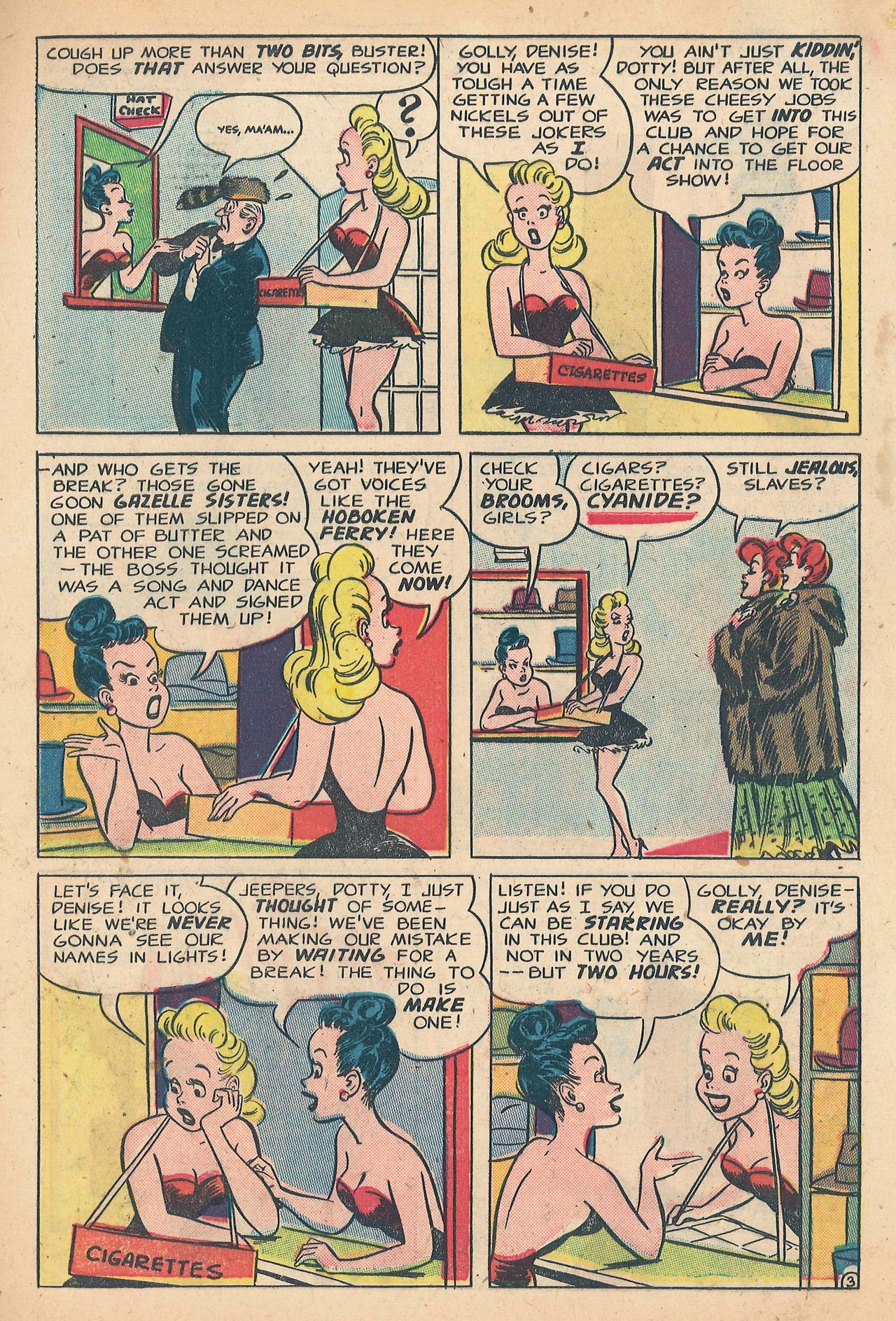 Read online Dizzy Dames comic -  Issue #1 - 5