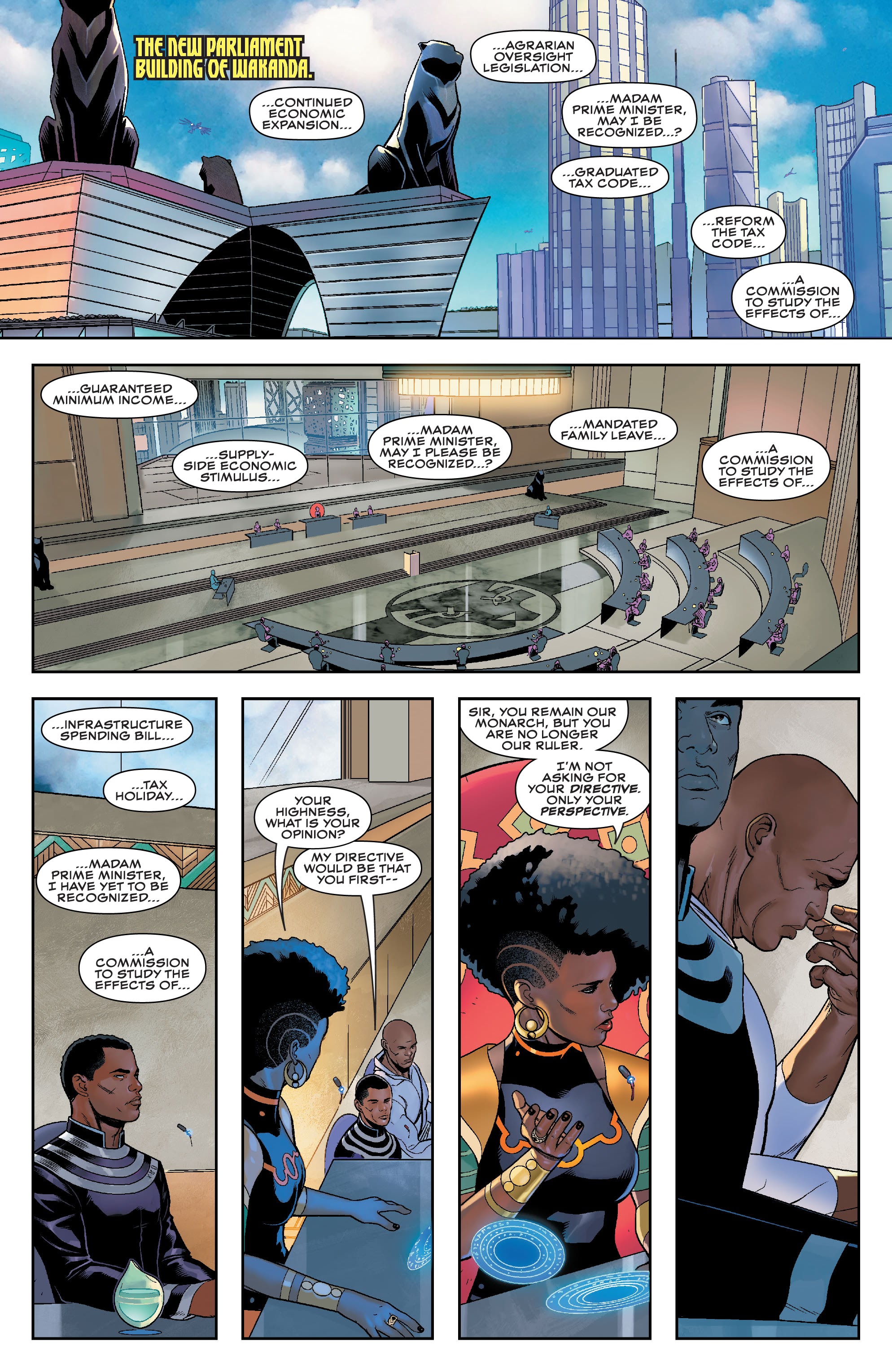 Read online Black Panther (2021) comic -  Issue #1 - 10
