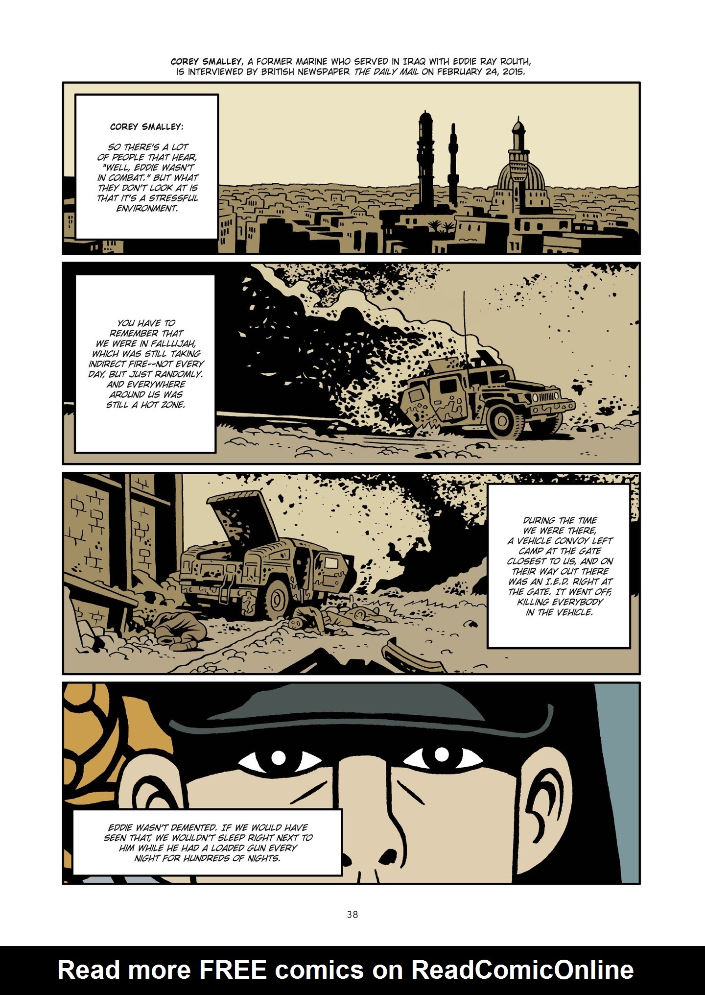 Read online The Man Who Shot Chris Kyle: An American Legend comic -  Issue # TPB 1 - 38