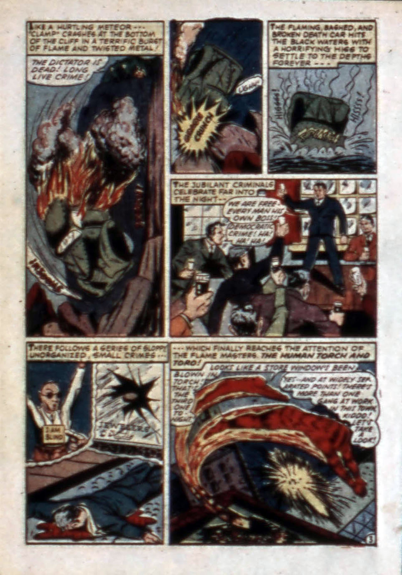 Read online The Human Torch (1940) comic -  Issue #13 - 5