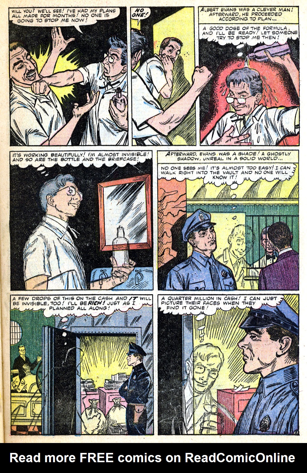 Read online Strange Tales of the Unusual comic -  Issue #8 - 9