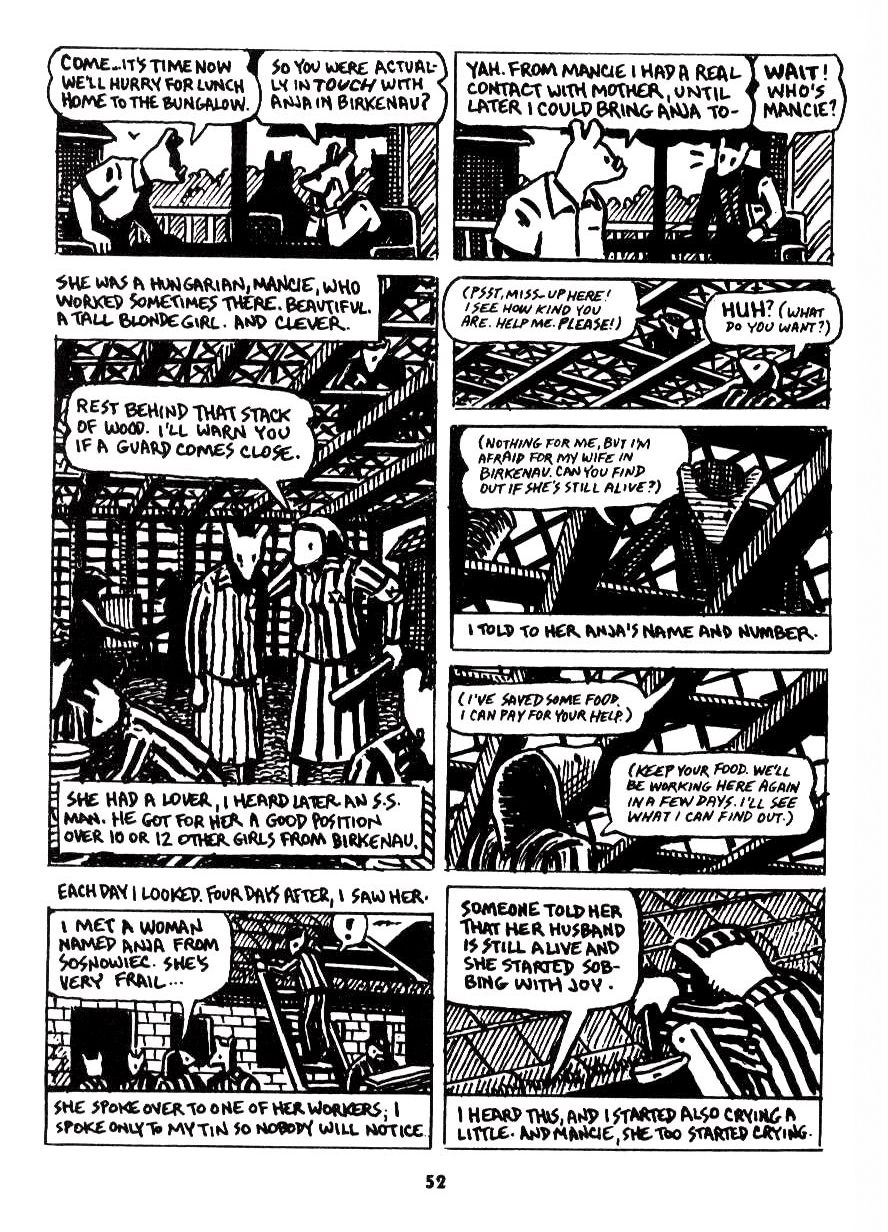 Read online Maus: A Survivor's Tale comic -  Issue # TPB 2 - 48