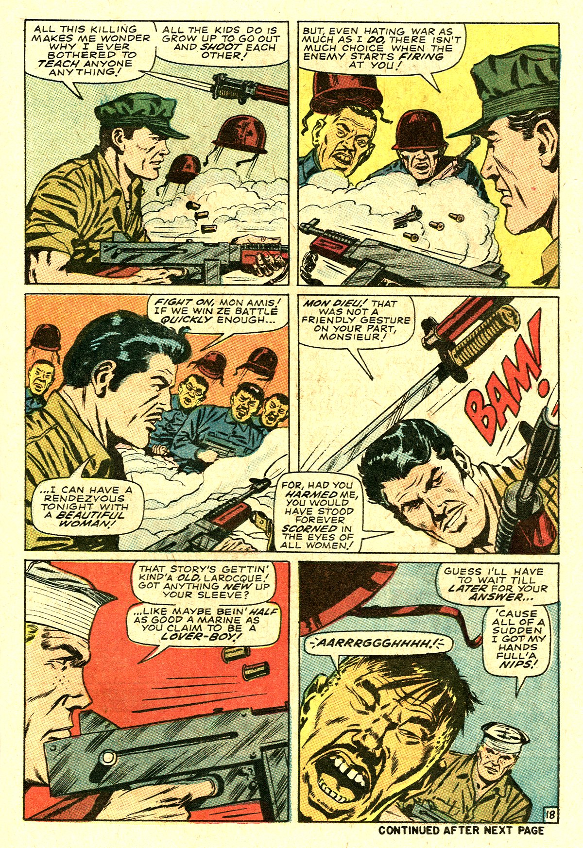 Read online Captain Savage and his Leatherneck Raiders comic -  Issue #6 - 25